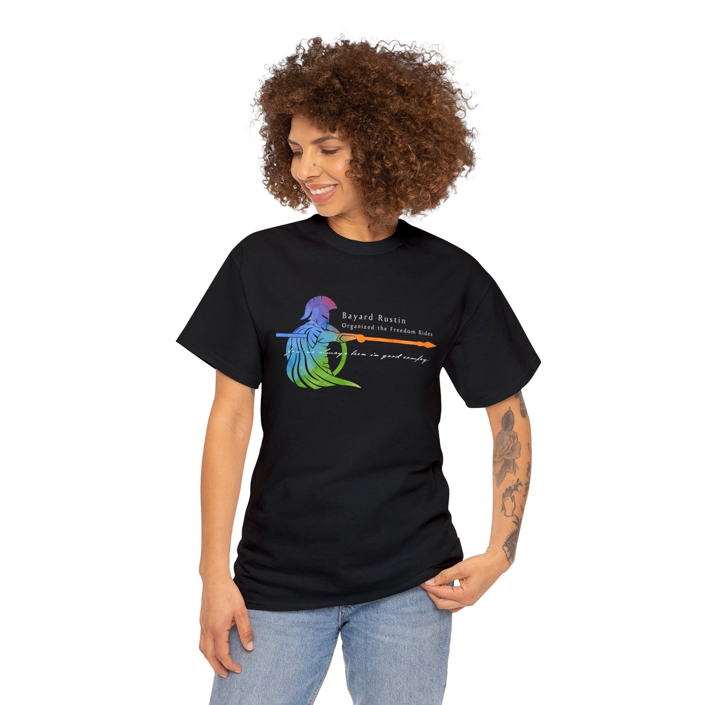 Bayard Rustin | Organized the Freedom Rides | Pride T-Shirt