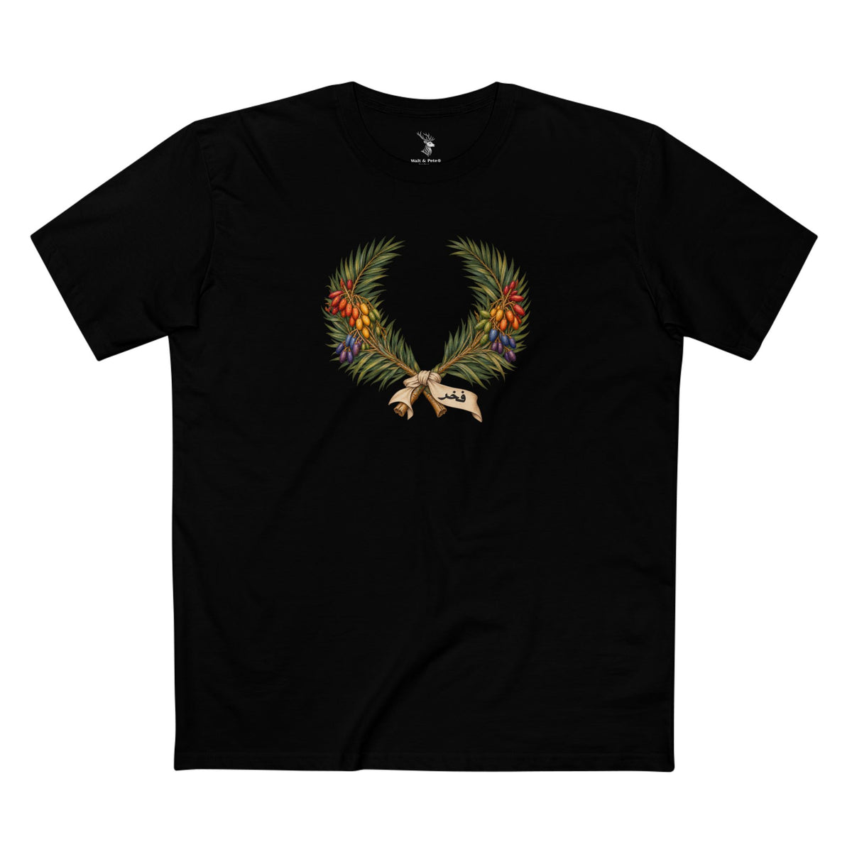 Iraqi Date Palm Fakhr Pride  Laurel Wreath T-Shirt — Continuity