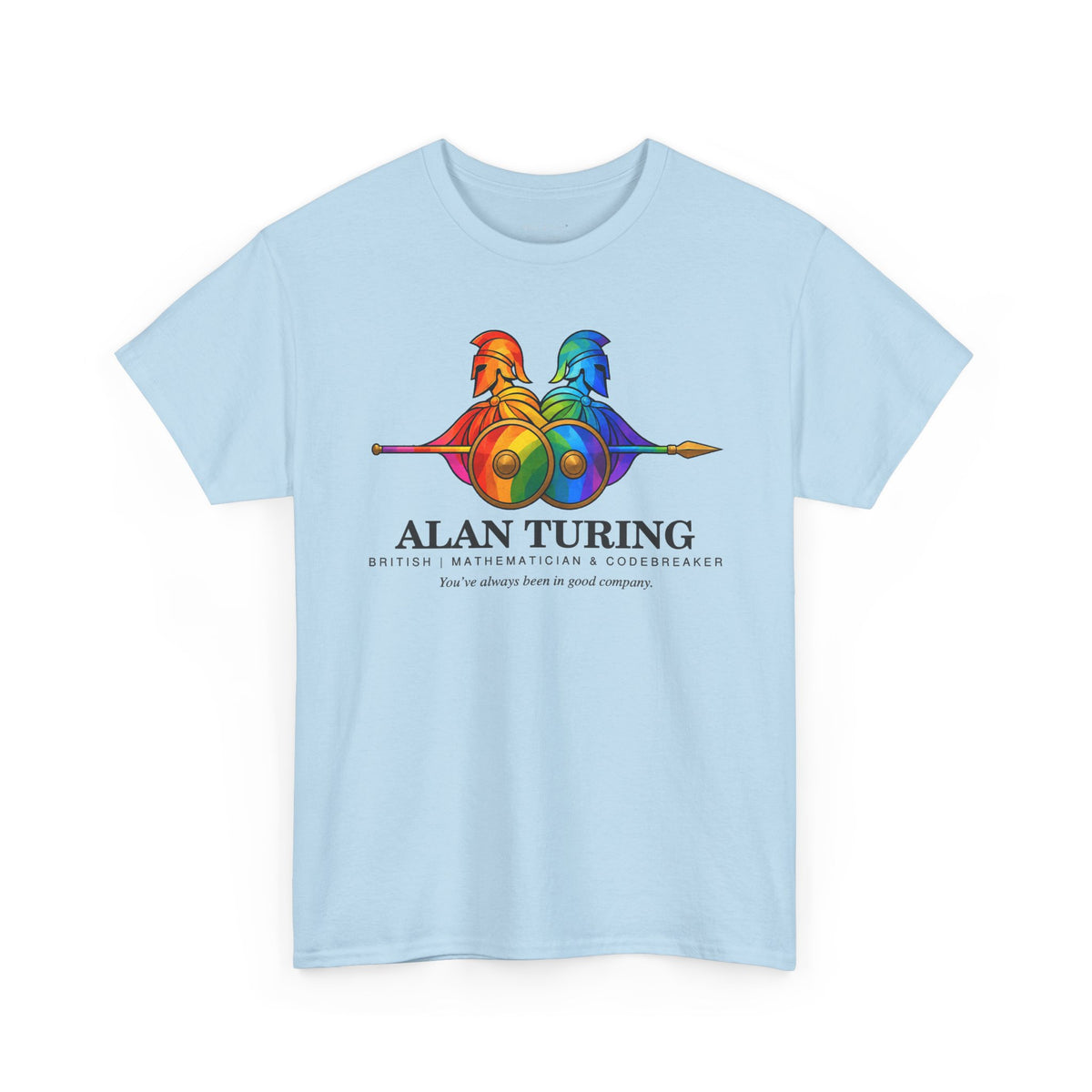 Alan Turing | British Mathematician & Codebreaker | LGBTQ+ History T-Shirt