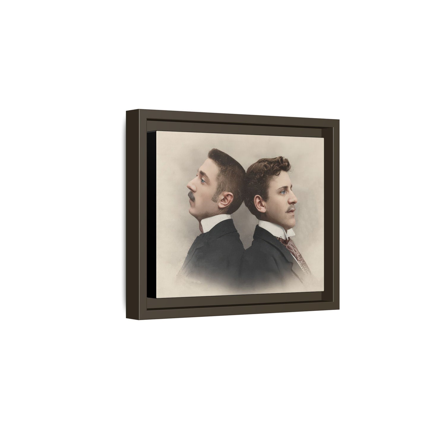 paire 030 | Framed Vintage Photo - Matte Canvas