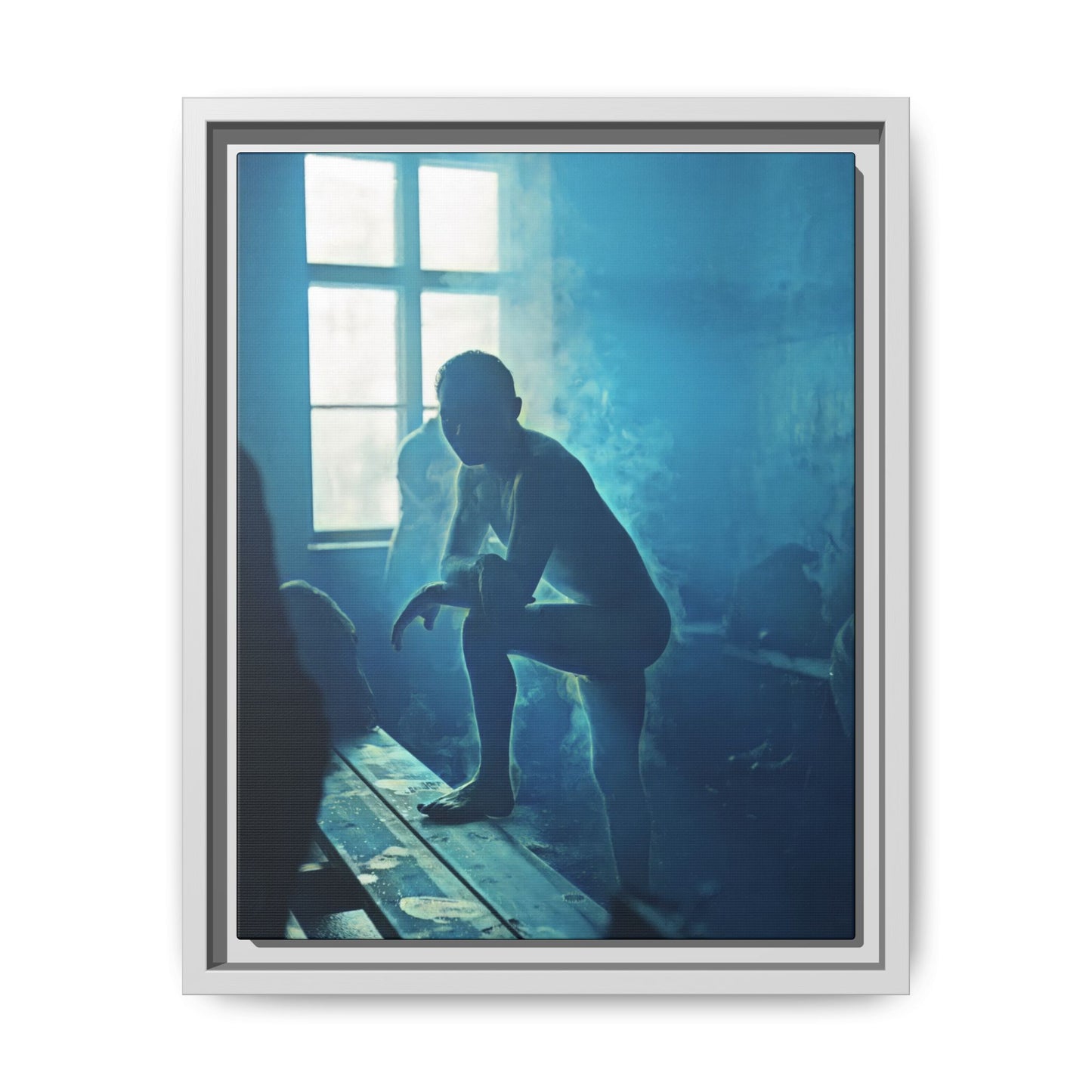 celibataire 044 | Framed Vintage Photo - Matte Canvas