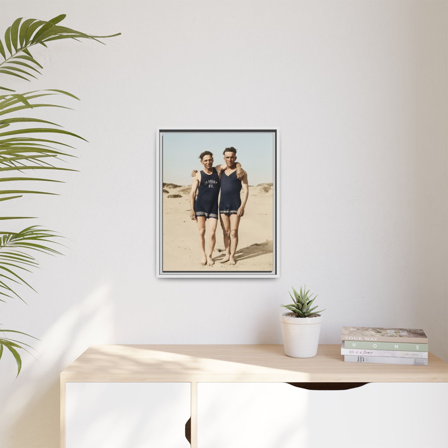 nager 035 | Framed Vintage Photo - Matte Canvas