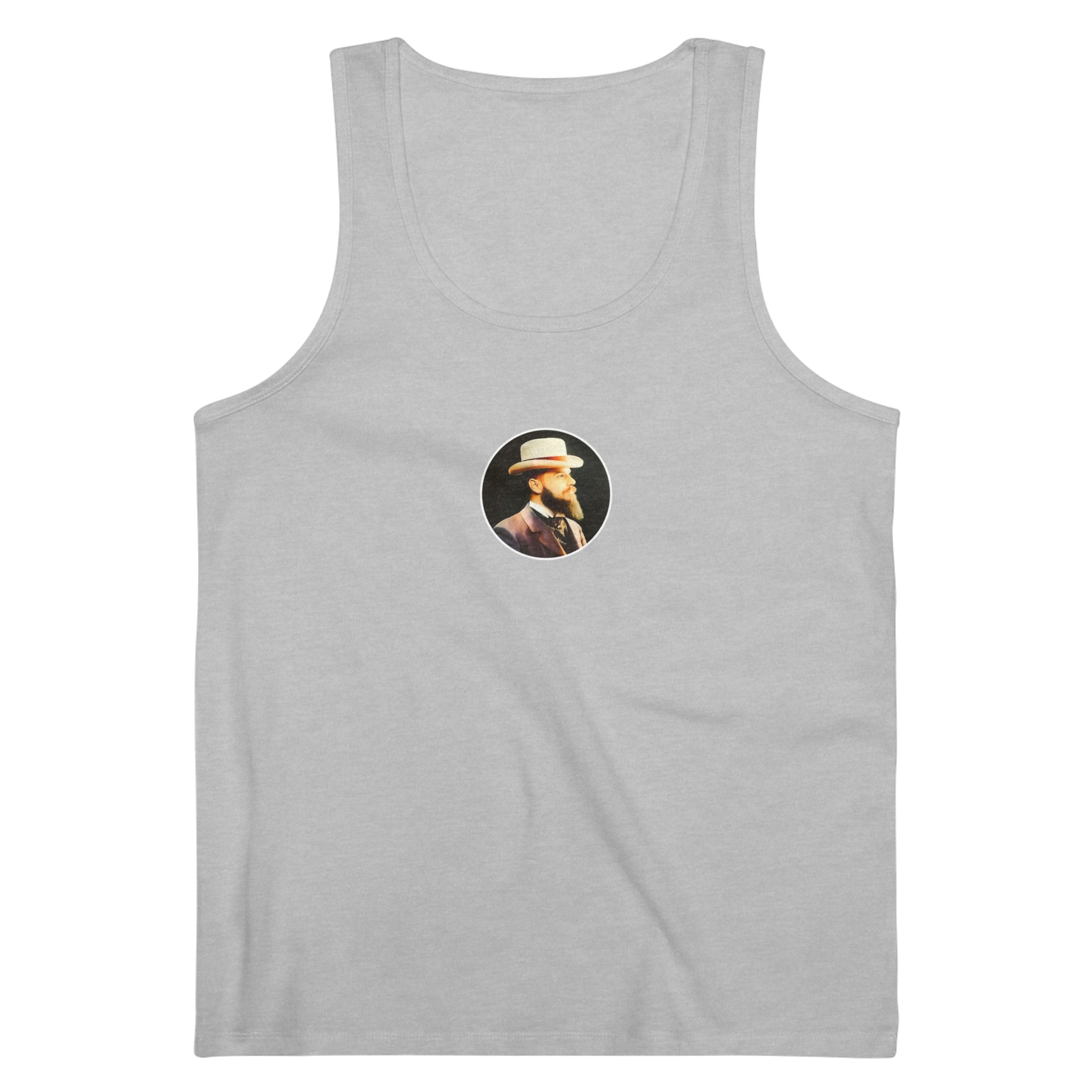 celibataire 014 | Vintage Jersey Tank Gay Muscle Gym Bear Otter Beard Gift Present Pride French