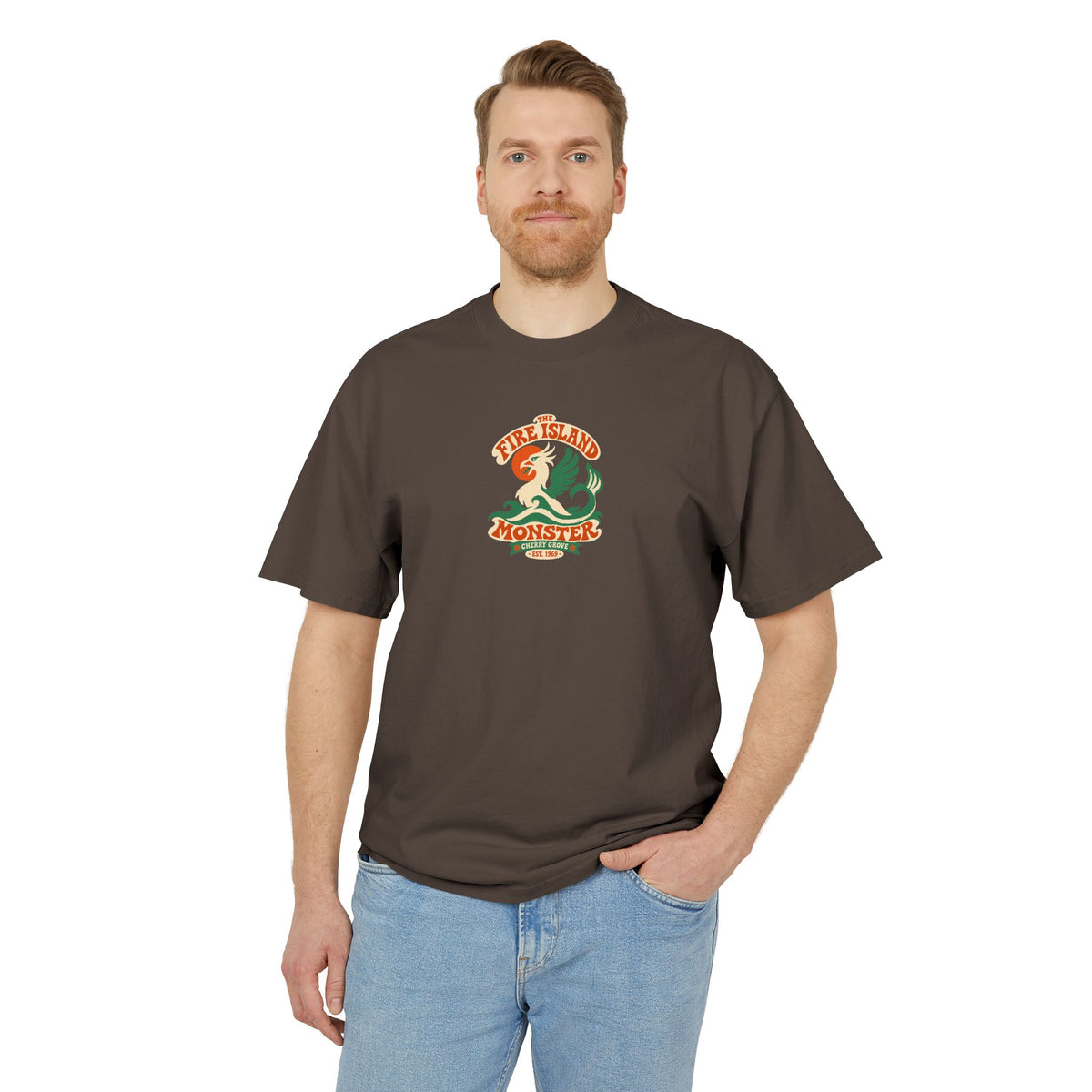 The Fire Island Monster Cherry Grove T-Shirt | Vintage Gay Bar History Tee
