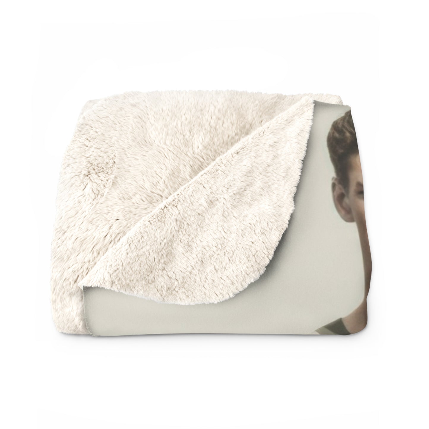 Heirloom Sherpa Blanket – paire 055 Premium fleece throw · 50x60, 60x80