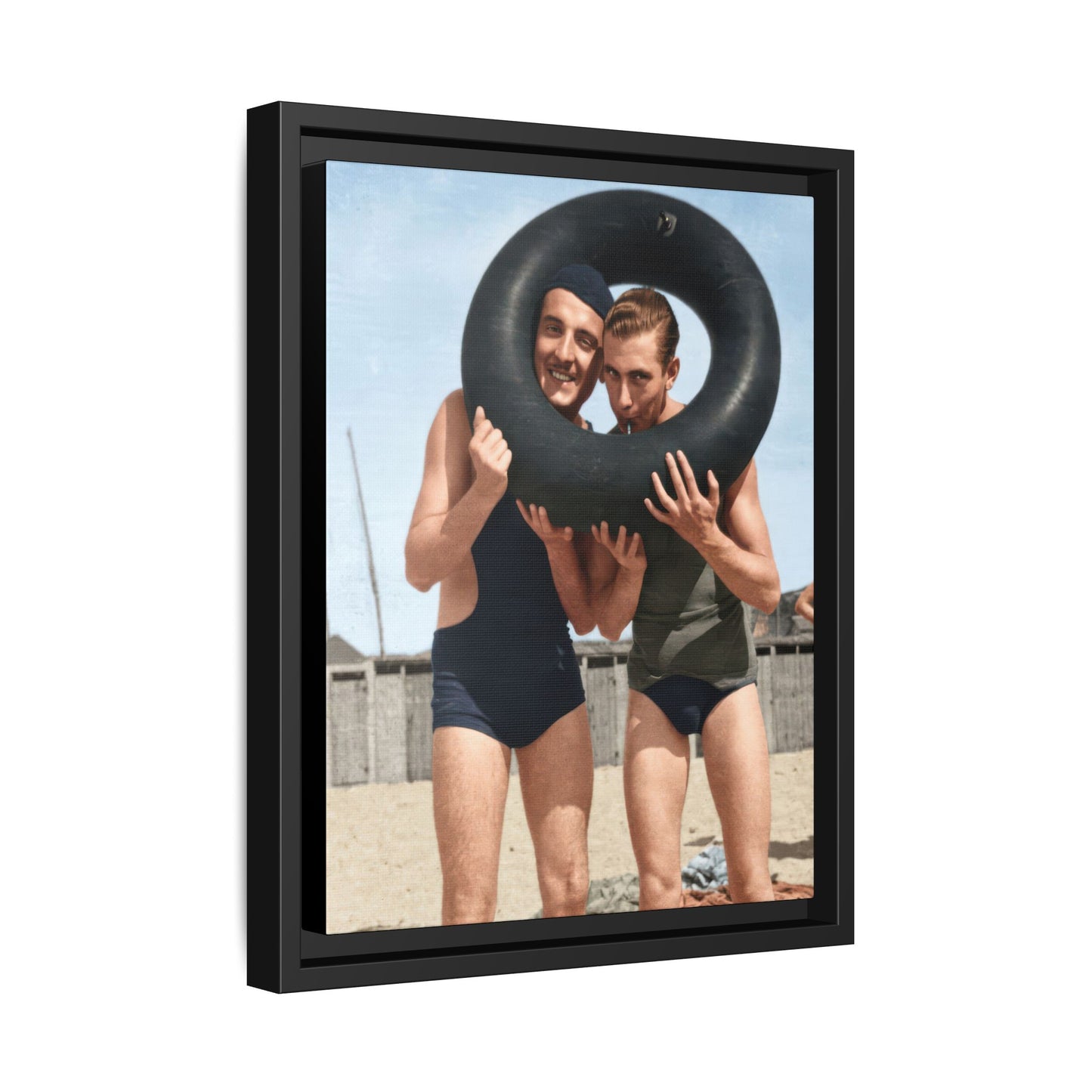 nager 006 | Framed Vintage Photo - Matte Canvas