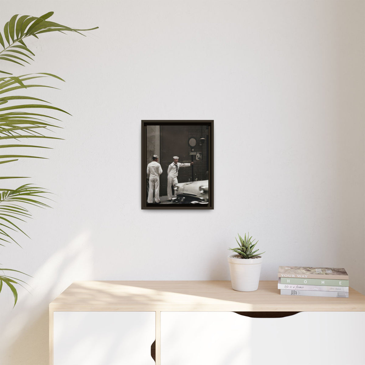 paire 151 | Framed Vintage Photo - Matte Canvas