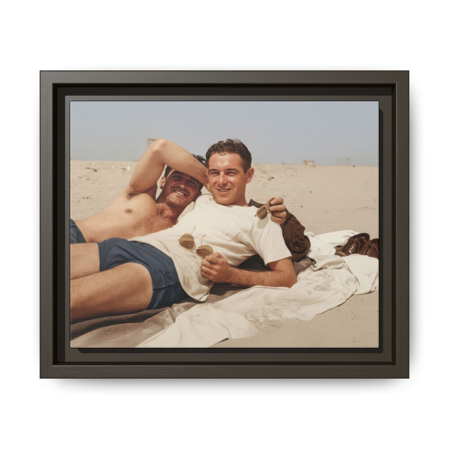 nager 020 | Framed Vintage Photo - Matte Canvas