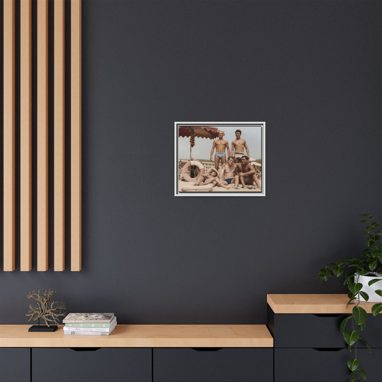 nager 033 | Framed Vintage Photo - Matte Canvas