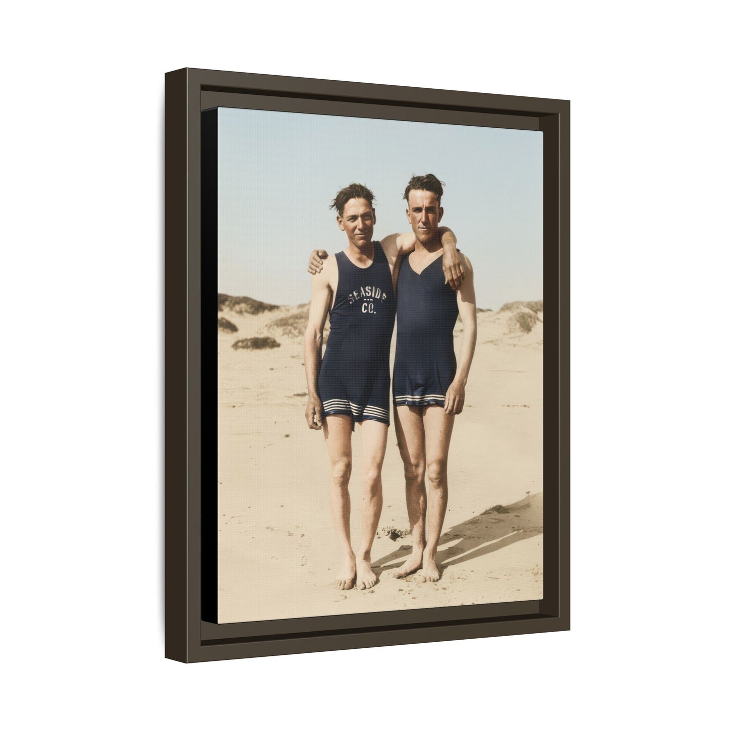 nager 035 | Framed Vintage Photo - Matte Canvas