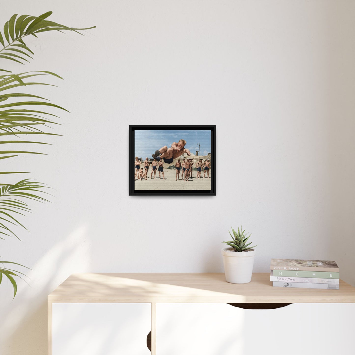 nager 039 | Framed Vintage Photo - Matte Canvas