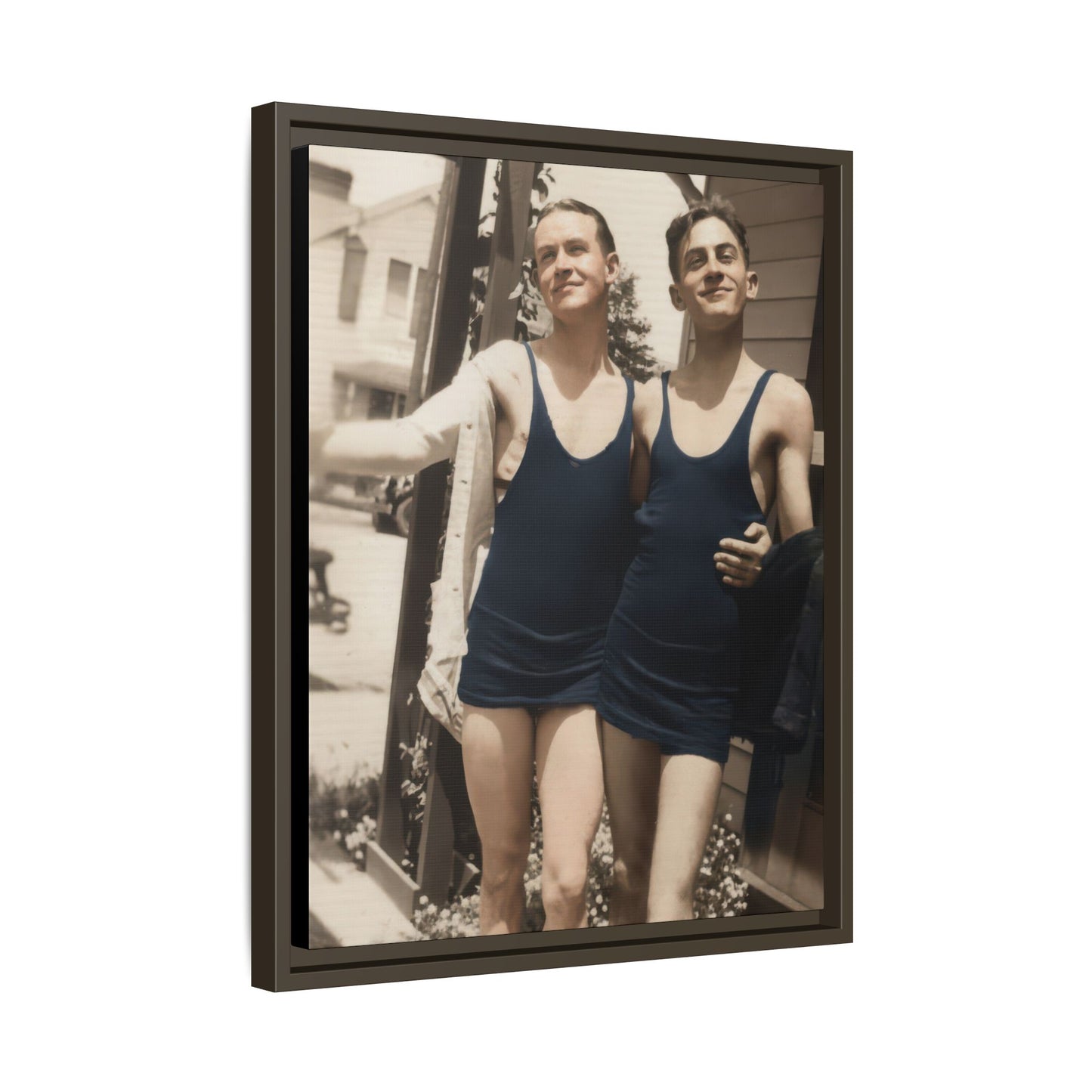 nager 024 | Framed Vintage Photo - Matte Canvas