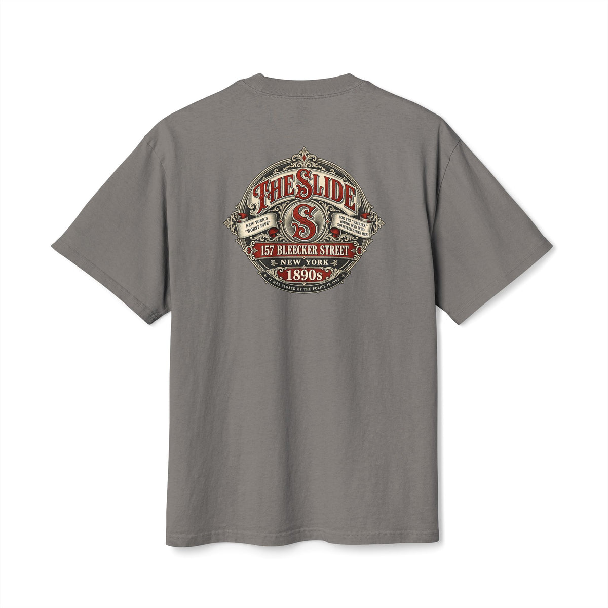 The Slide 1890s New York T-Shirt | Historic Gay Bar Heritage Tee
