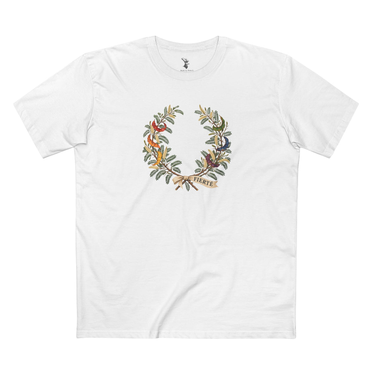 Zambian Miombo Pride Laurel Wreath T-Shirt — Collective Renewal