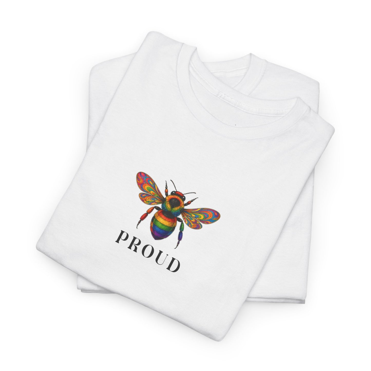 Psychedelic Bee — Rusty Patched Bumble Bee  | PROUD T-Shirt