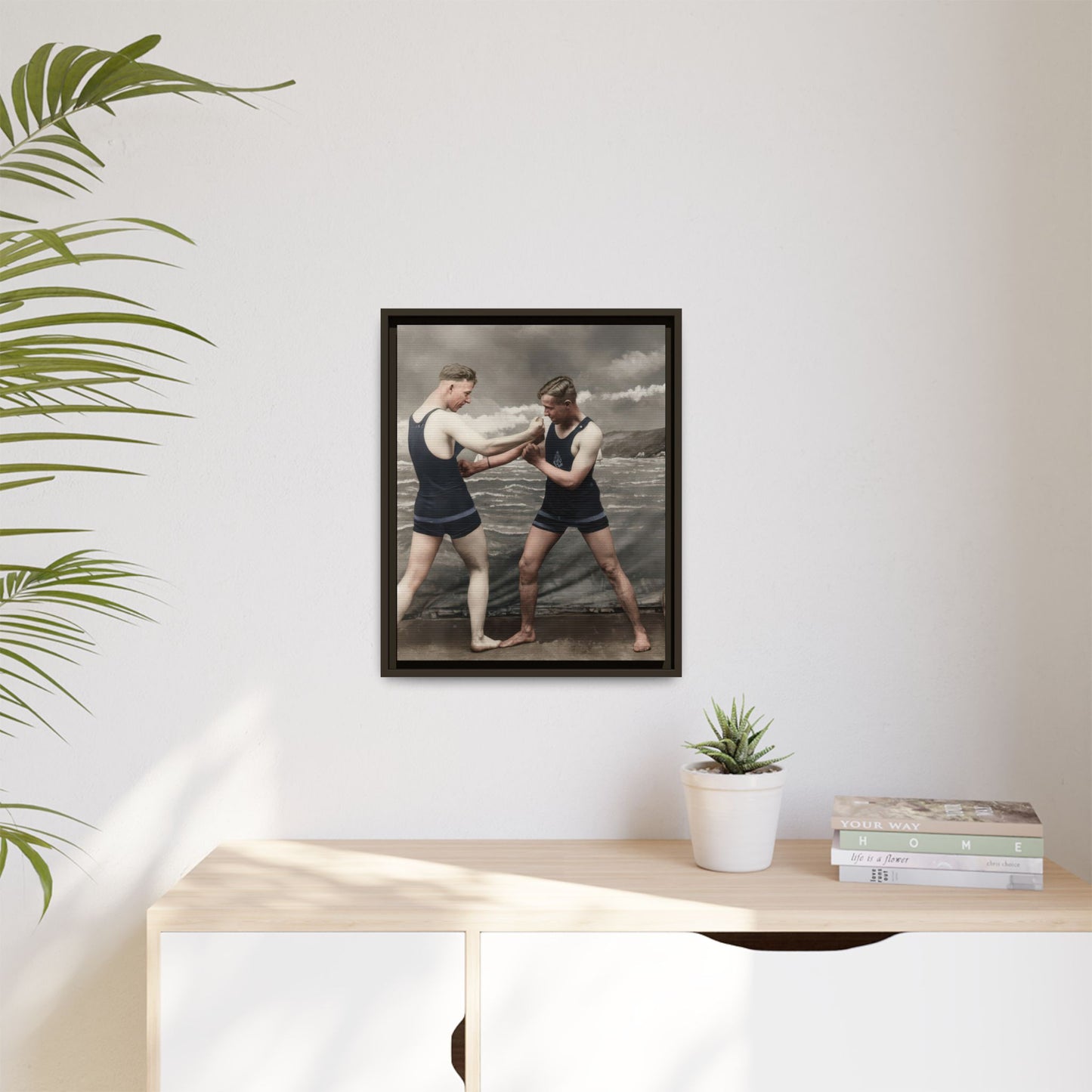 nager 048 | Framed Vintage Photo - Matte Canvas