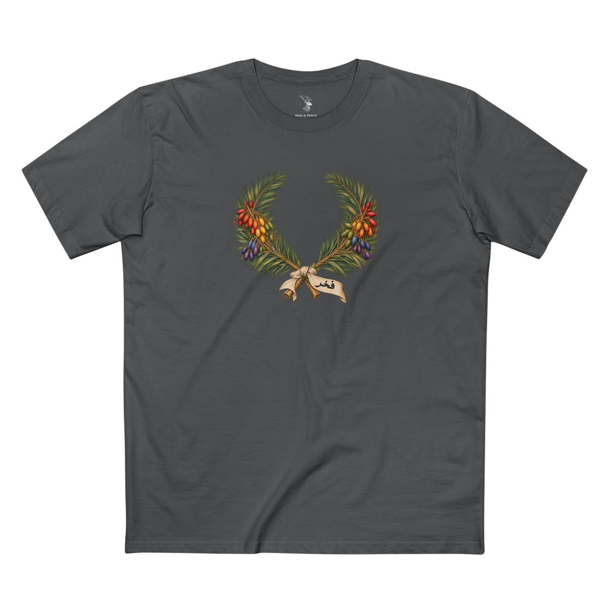 Iraqi Date Palm Fakhr Pride  Laurel Wreath T-Shirt — Continuity