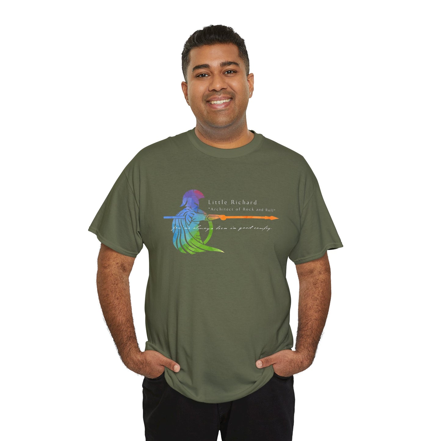 Little Richard | "Architect of Rock and Roll" | Pride T-Shirt Gay Queer Musician Hip Hop 