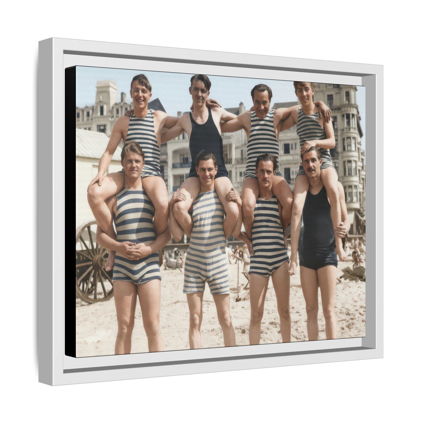 nager 021 | Framed Vintage Photo - Matte Canvas