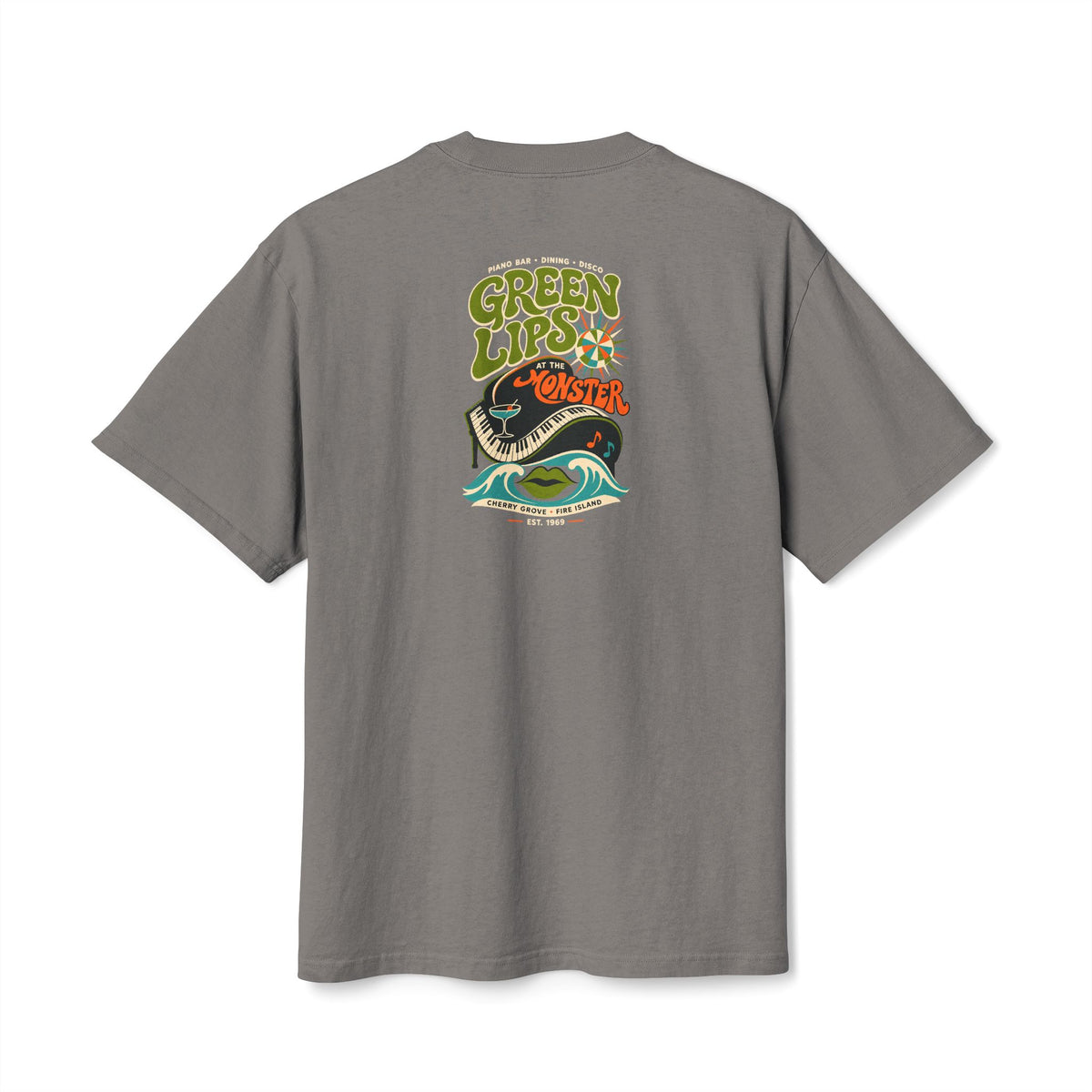 The Fire Island Monster Cherry Grove T-Shirt | Vintage Gay Bar History Tee