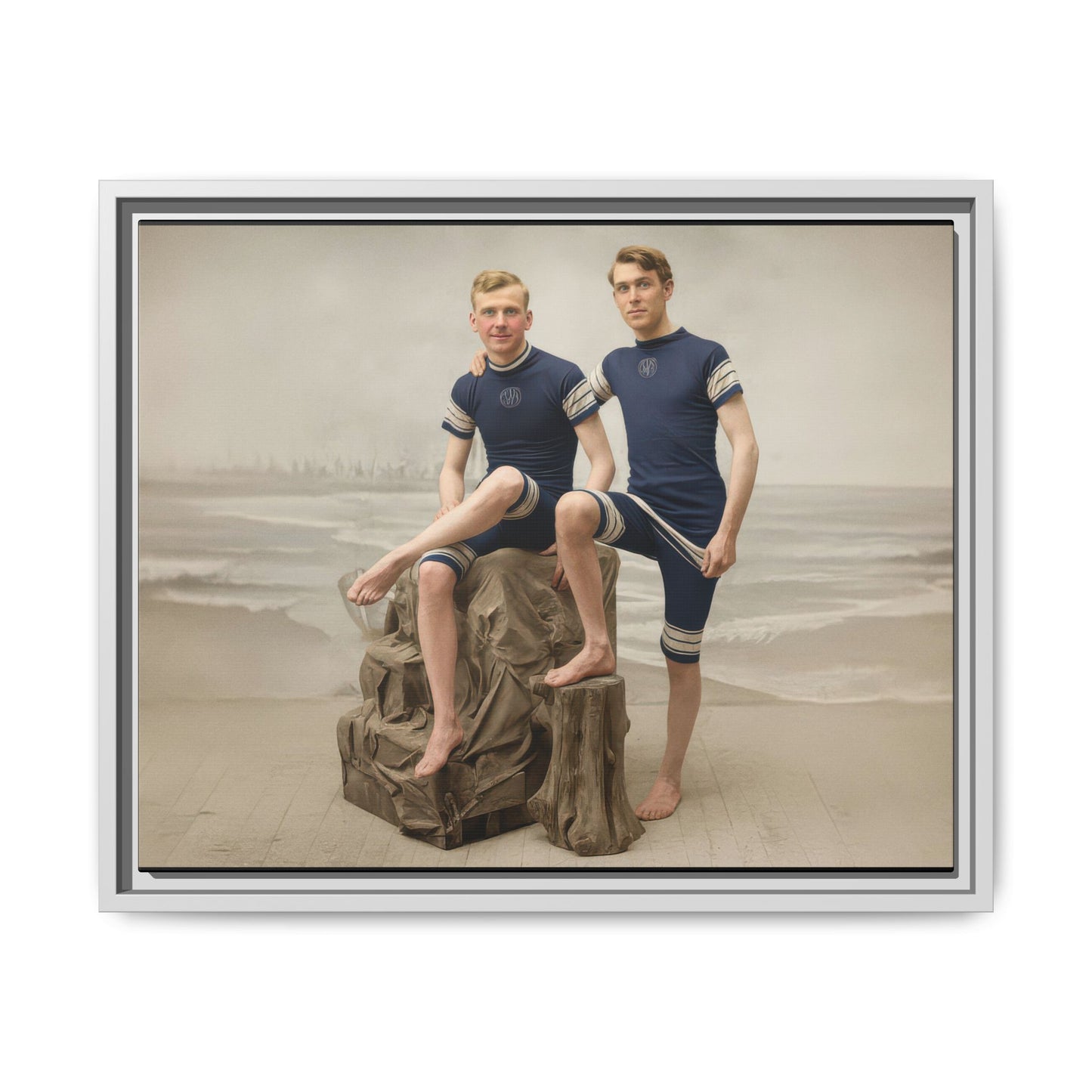 nager 036 | Framed Vintage Photo - Matte Canvas
