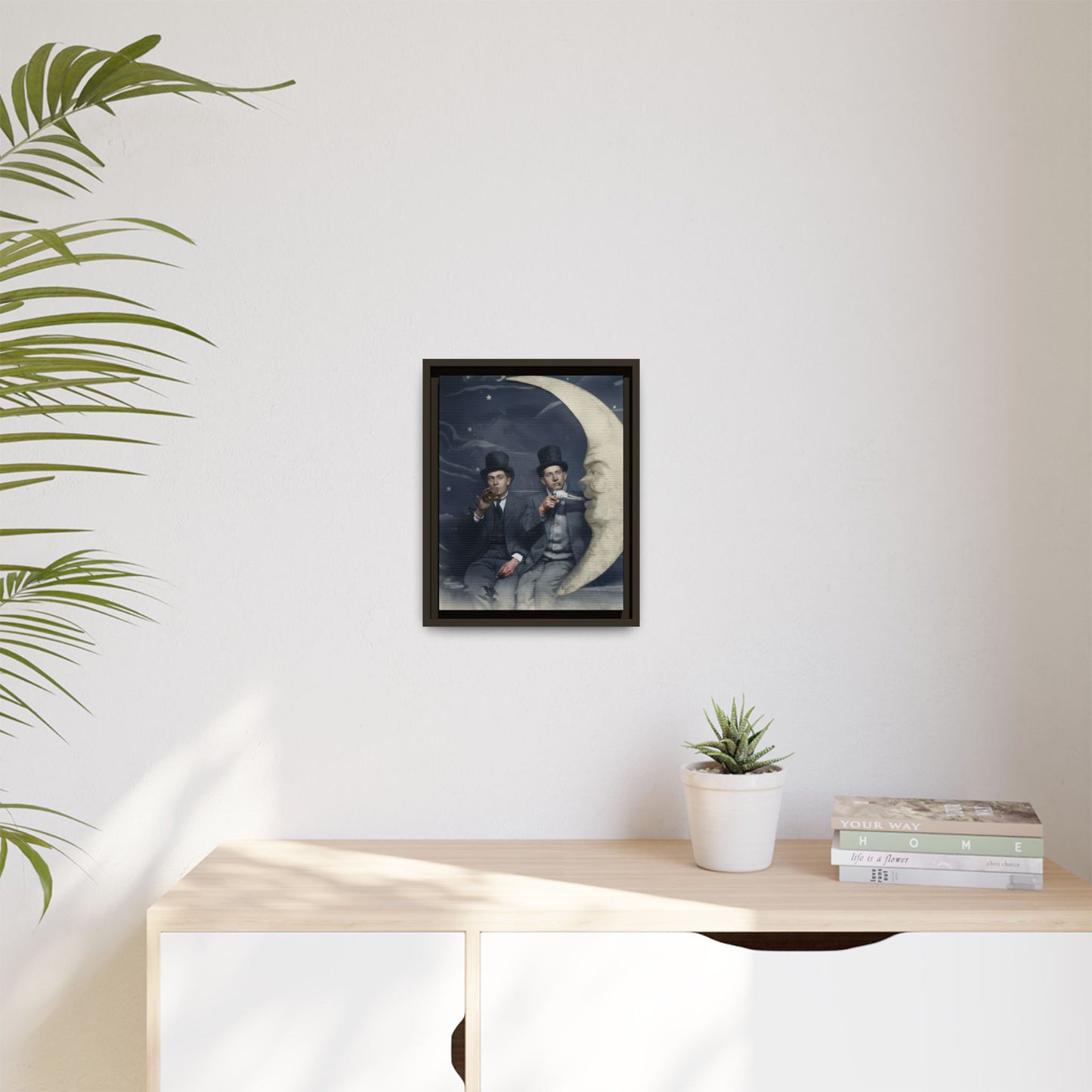 paire 043 | Framed Vintage Photo - Matte Canvas