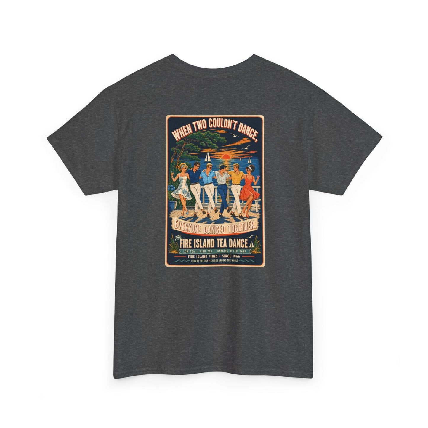 Fire Island Tea Dance ’66 T-Shirt | LGBTQ+ Nightlife History Tee