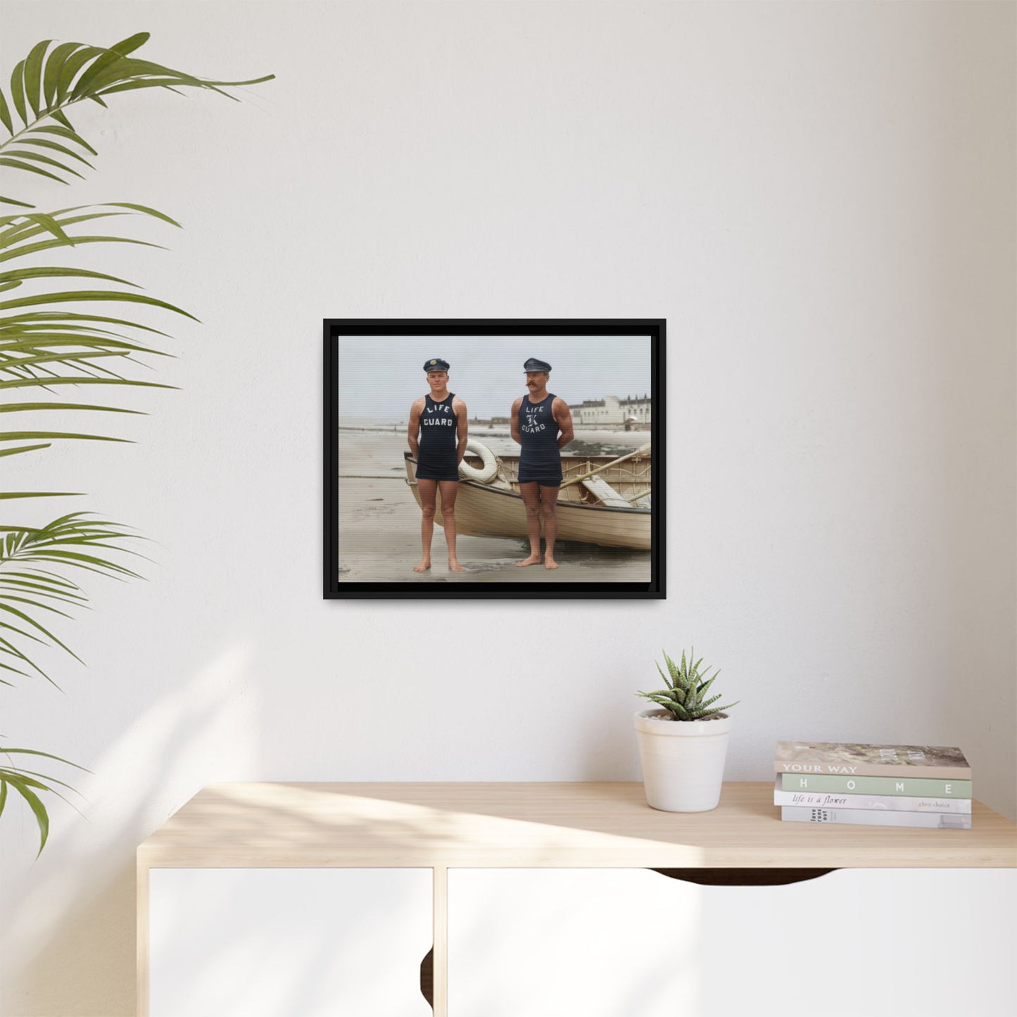 nager 016 | Framed Vintage Photo - Matte Canvas