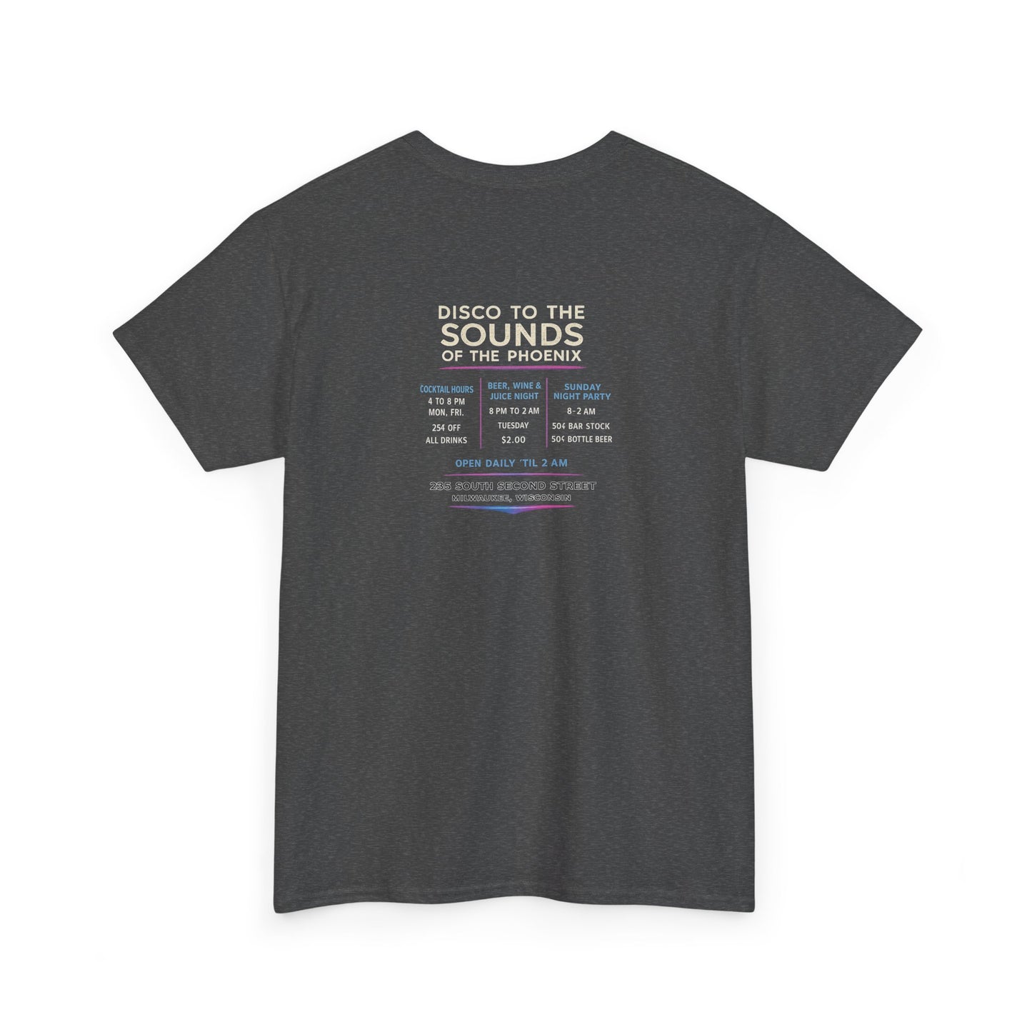 The Phoenix Milwaukee Historic Gay Bar T-Shirt | Disco To The Sounds  Vintage LGBTQ Pride Tee
