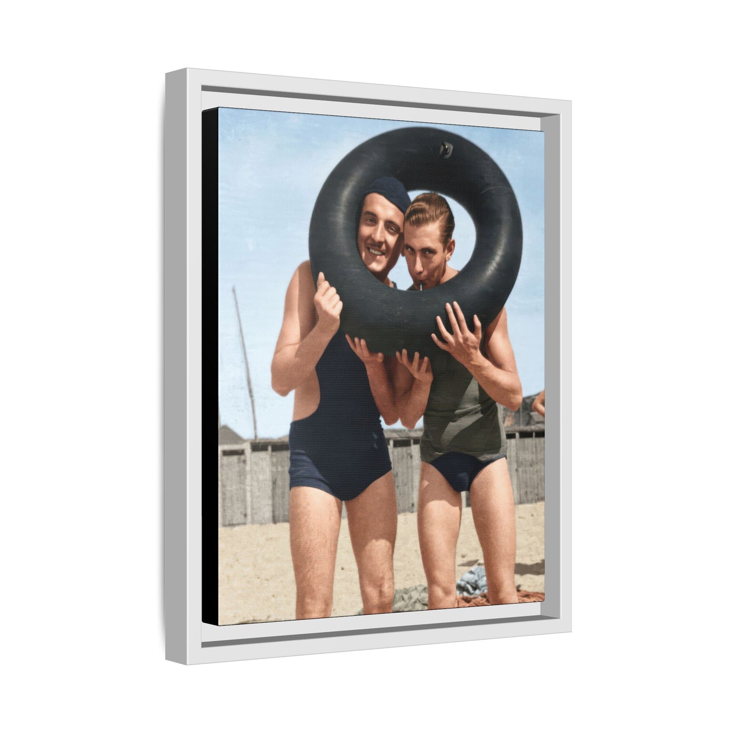 nager 006 | Framed Vintage Photo - Matte Canvas