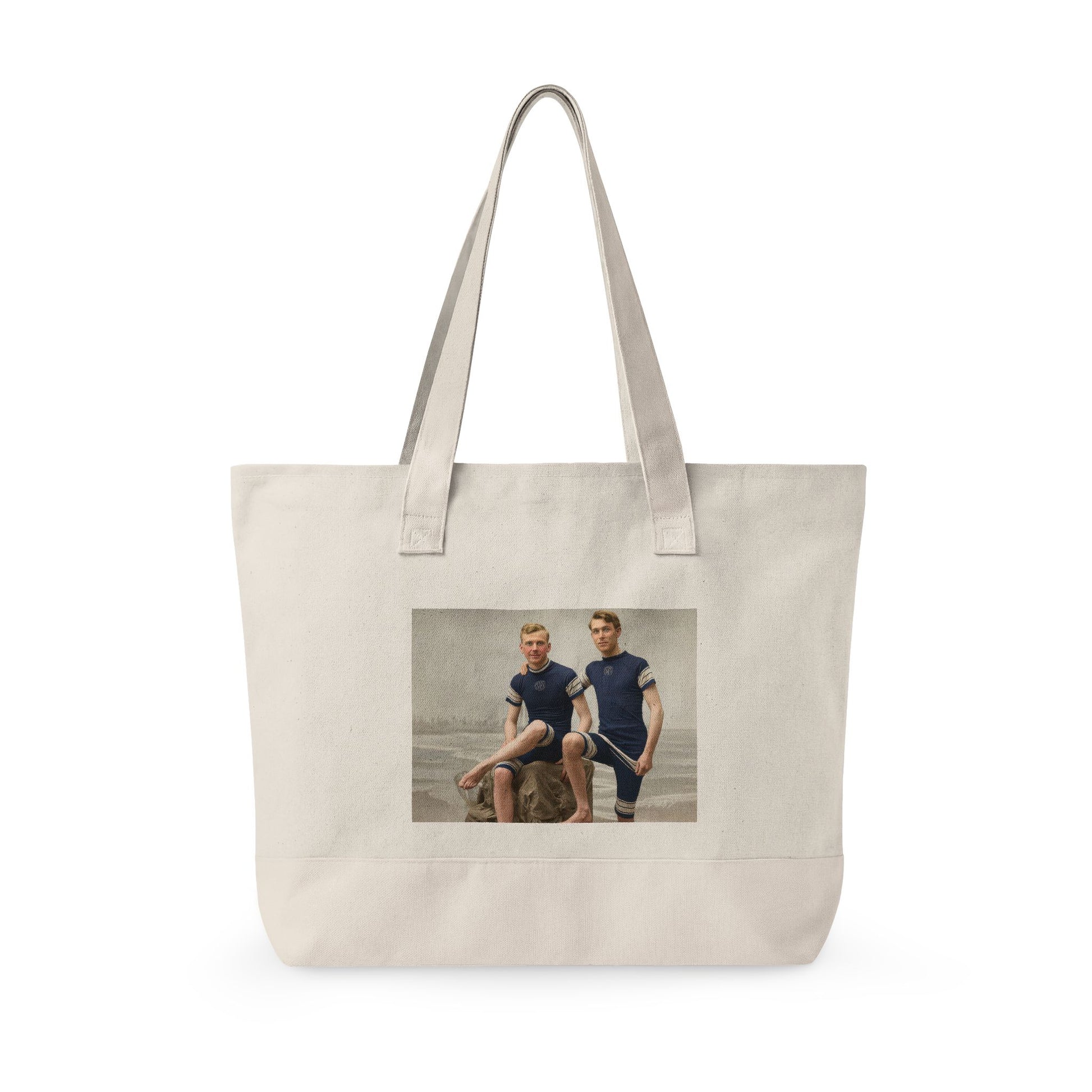 restored studio portrait swimwear tote bag 