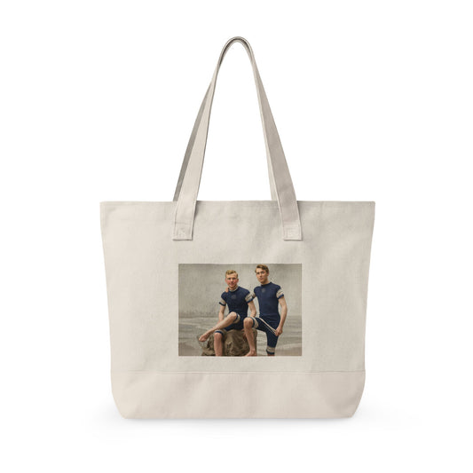 restored studio portrait swimwear tote bag 