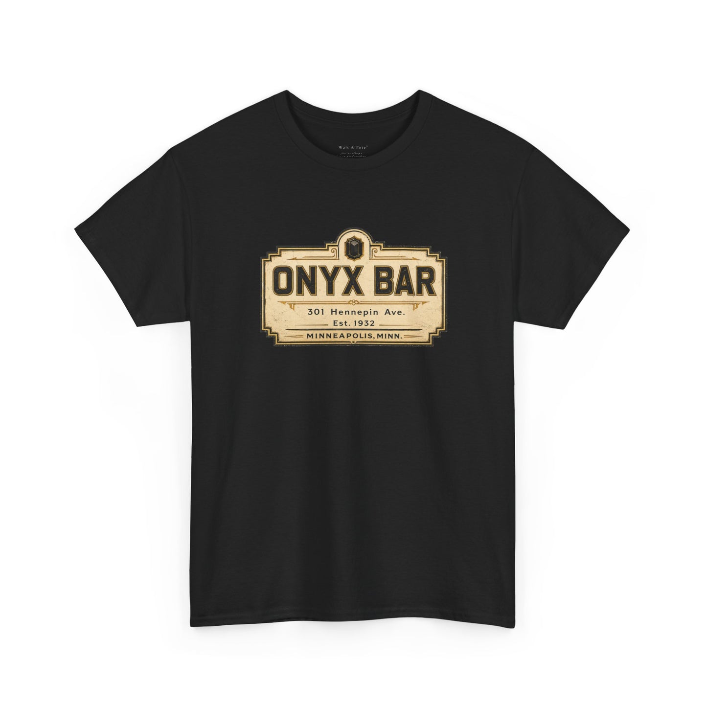 Onyx Bar | Lost Minneapolis Nightlife Tee | Est. 1932