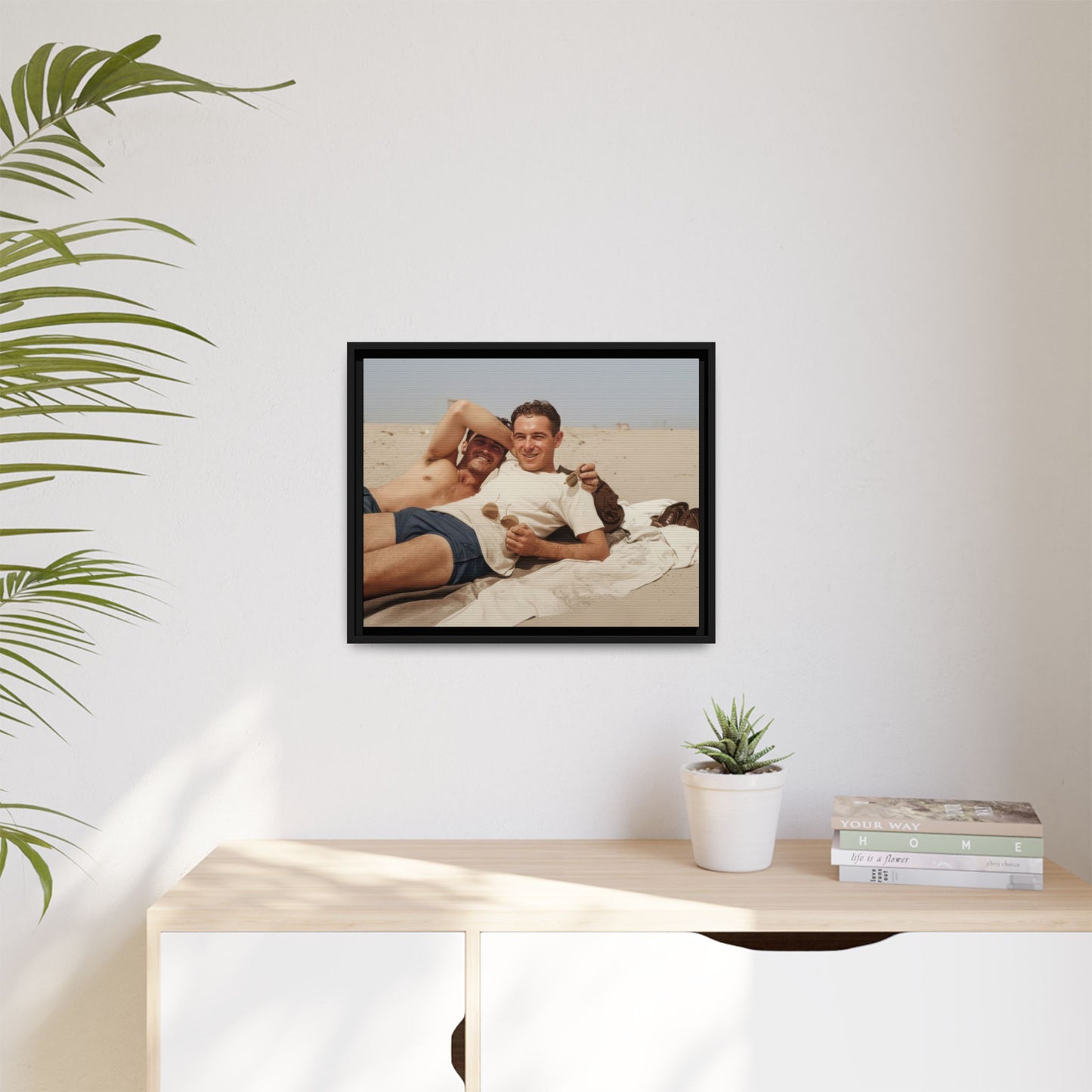nager 020 | Framed Vintage Photo - Matte Canvas