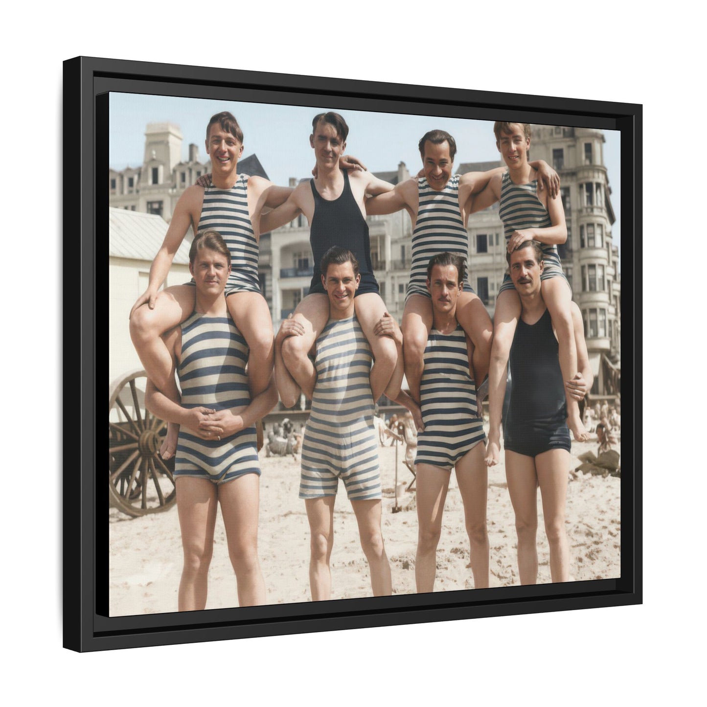 nager 021 | Framed Vintage Photo - Matte Canvas
