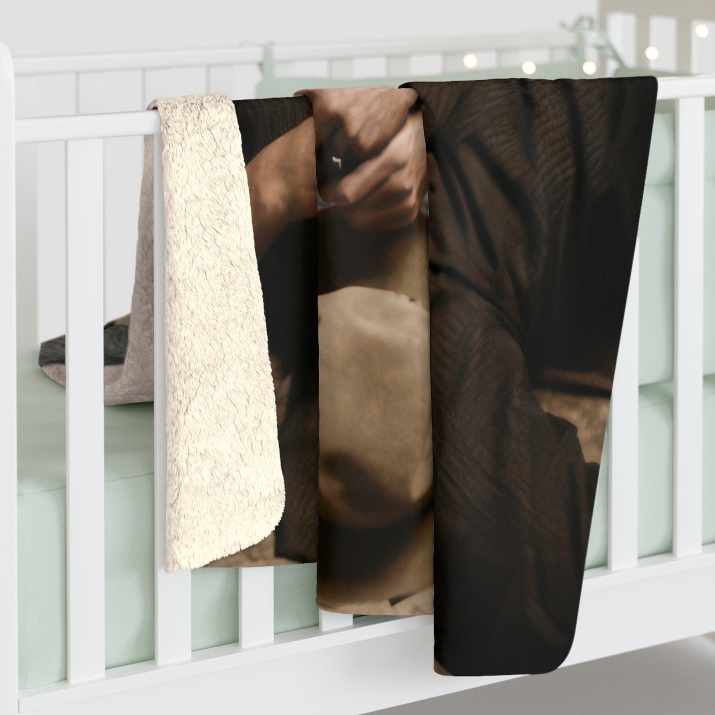 Heirloom Sherpa Blanket – paire 020 Premium fleece throw · 50x60, 60x80