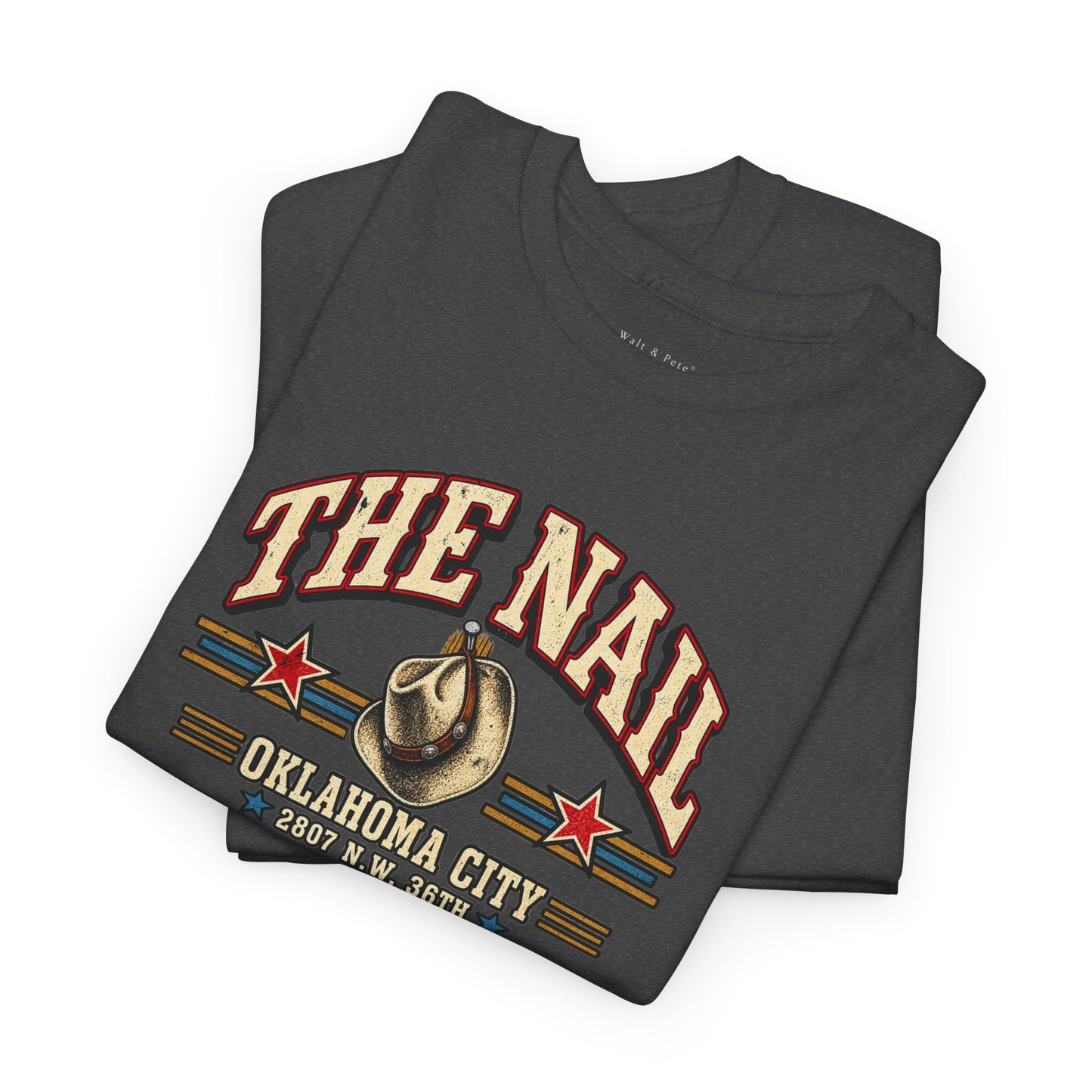 The Nail Oklahoma City Country & Western Gay Bar T-Shirt | LGBTQ+ Nightlife History Tee