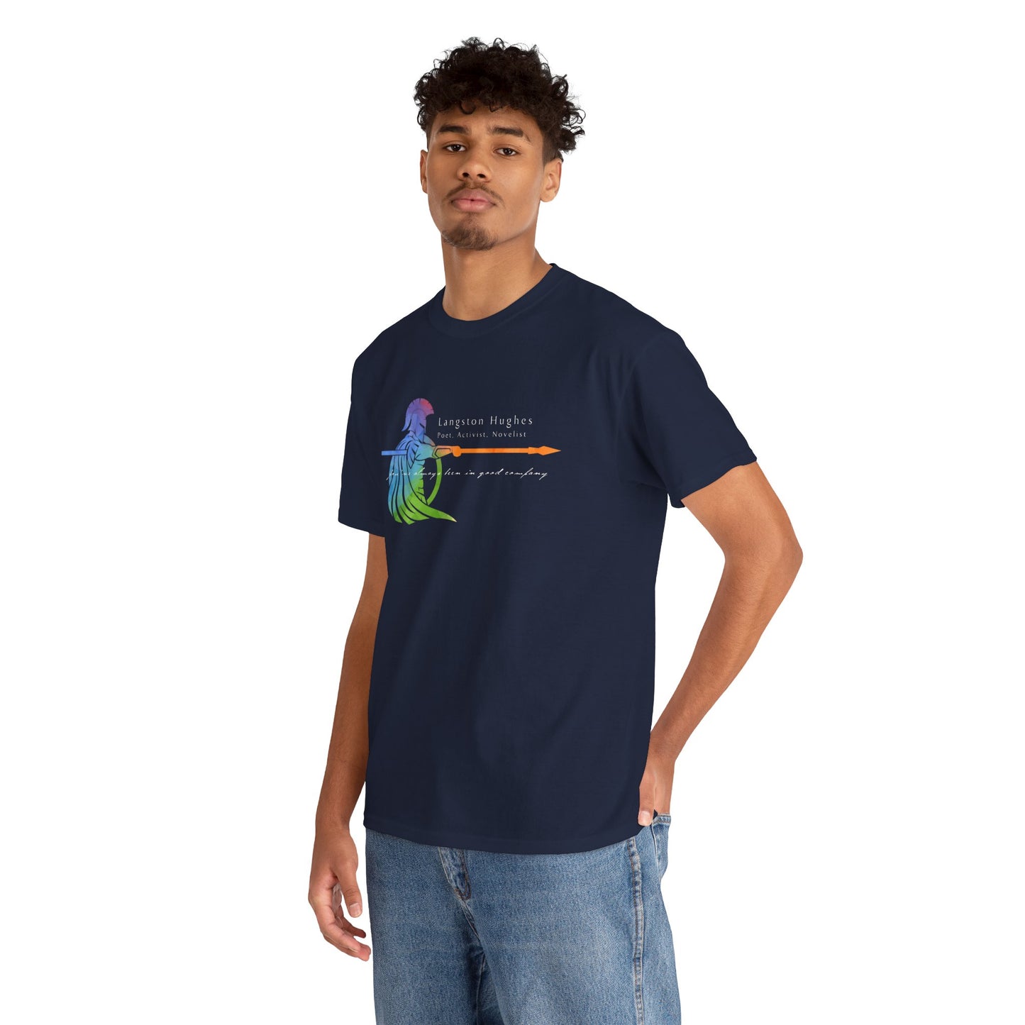 Langston Hughes﻿ |  Poet, Activist, Novelist | Pride T-Shirt Harlem Renaissance LGBTQ Gay Queer