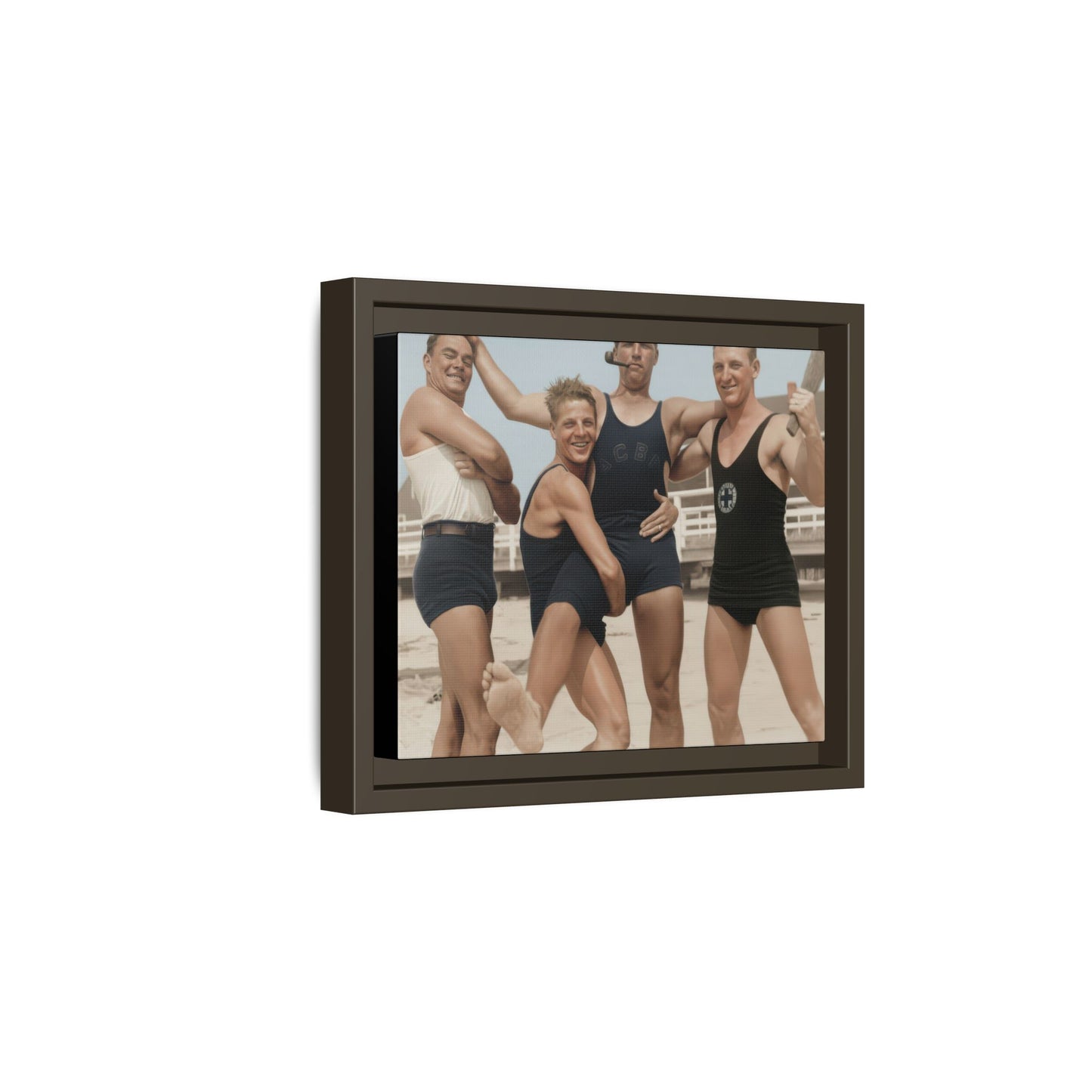 nager 028 | Framed Vintage Photo - Matte Canvas