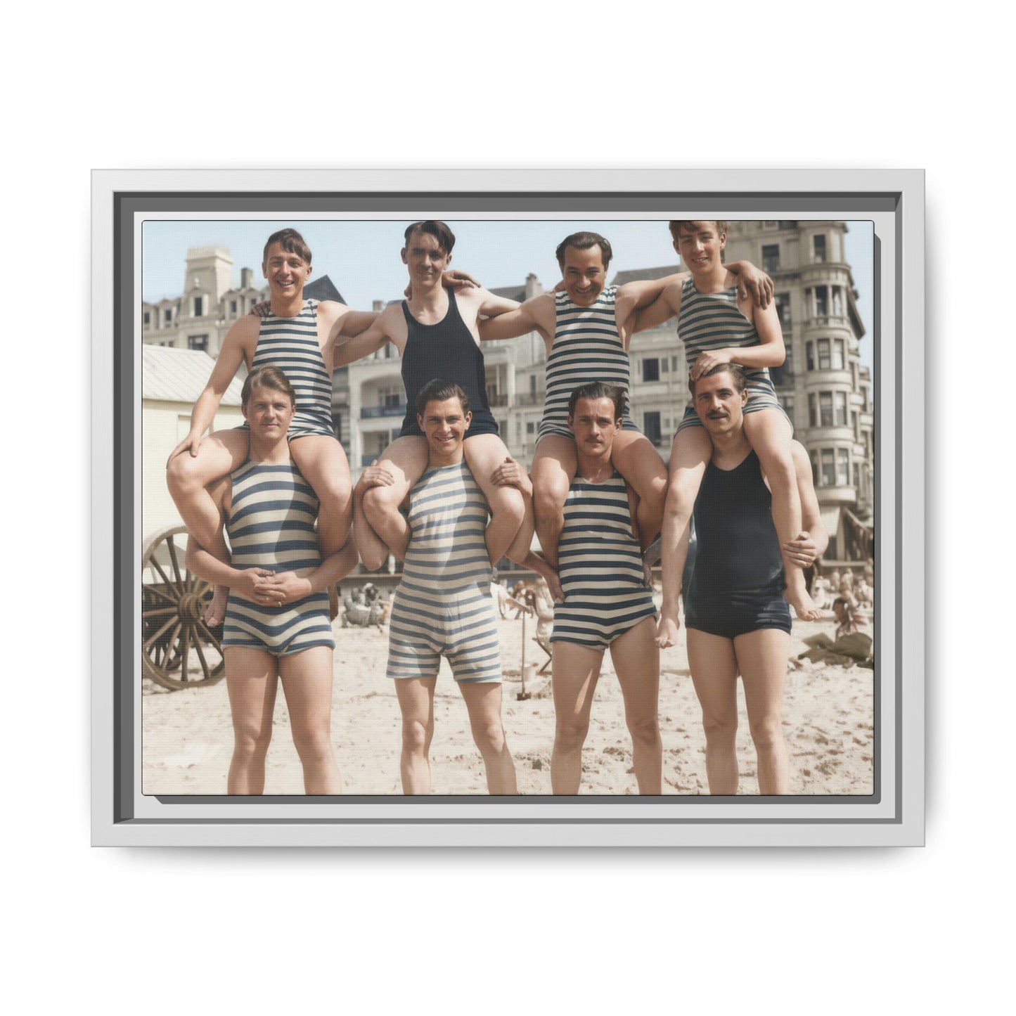 nager 021 | Framed Vintage Photo - Matte Canvas