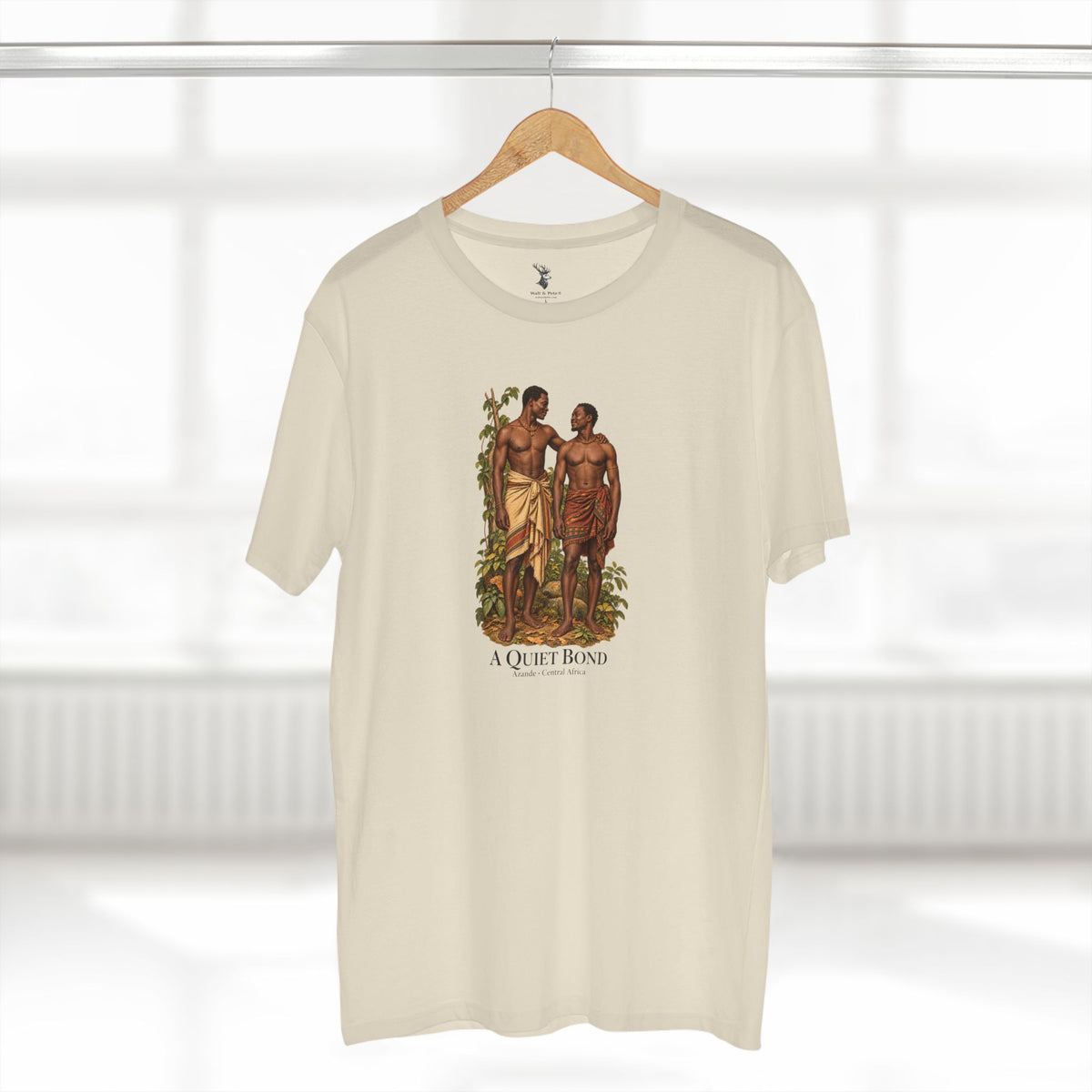 A Quiet Bond | Azande-Inspired Vintage Art T-Shirt