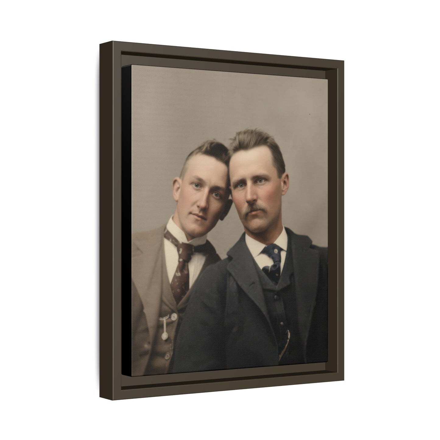 paire 121 | Framed Vintage Photo - Matte Canvas
