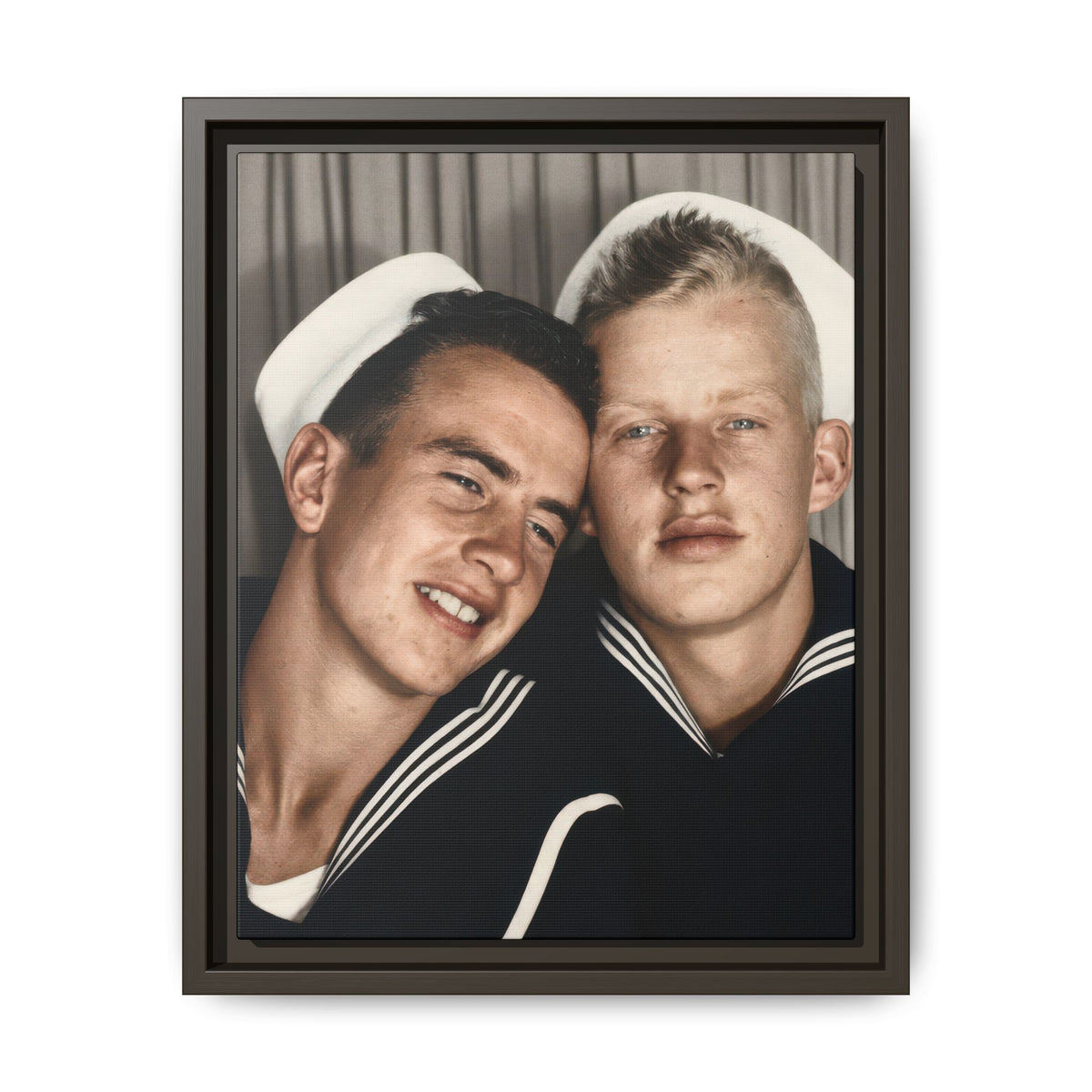 paire 158 | Framed Vintage Photo - Matte Canvas