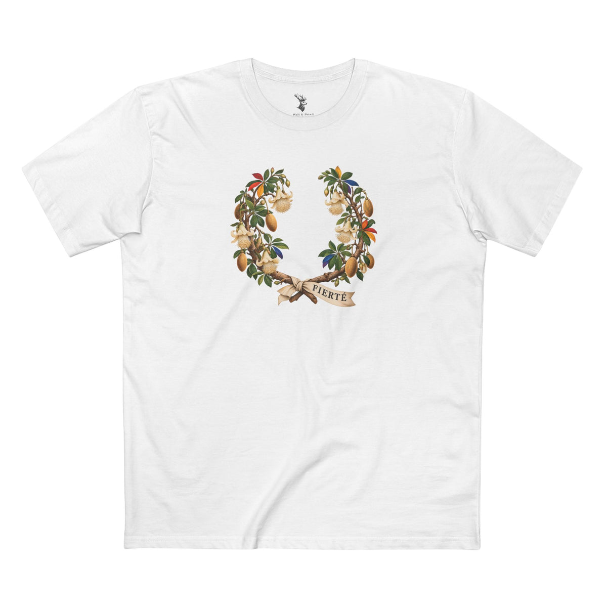 Malian Baobab Fierté Pride Laurel Wreath T-Shirt — Memory & Continuity