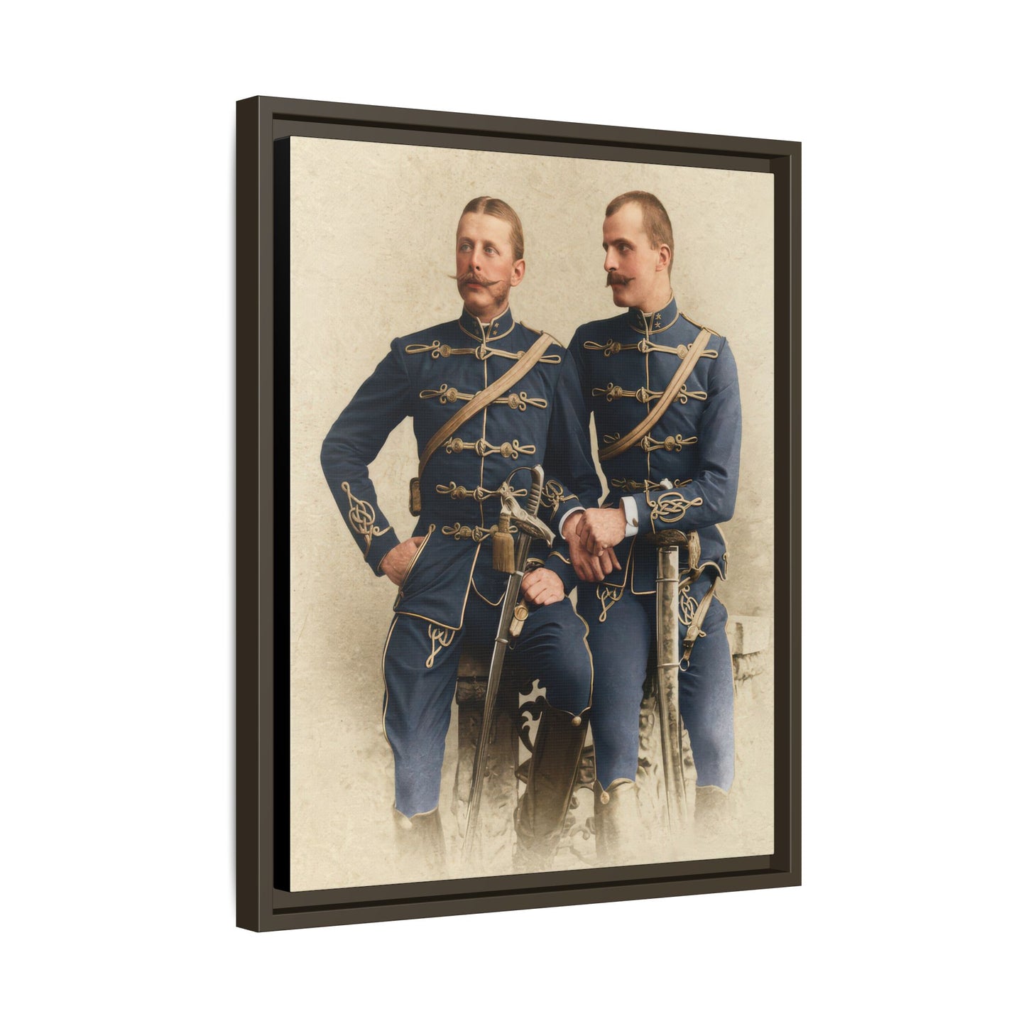 paire 139 | Framed Vintage Photo - Matte Canvas