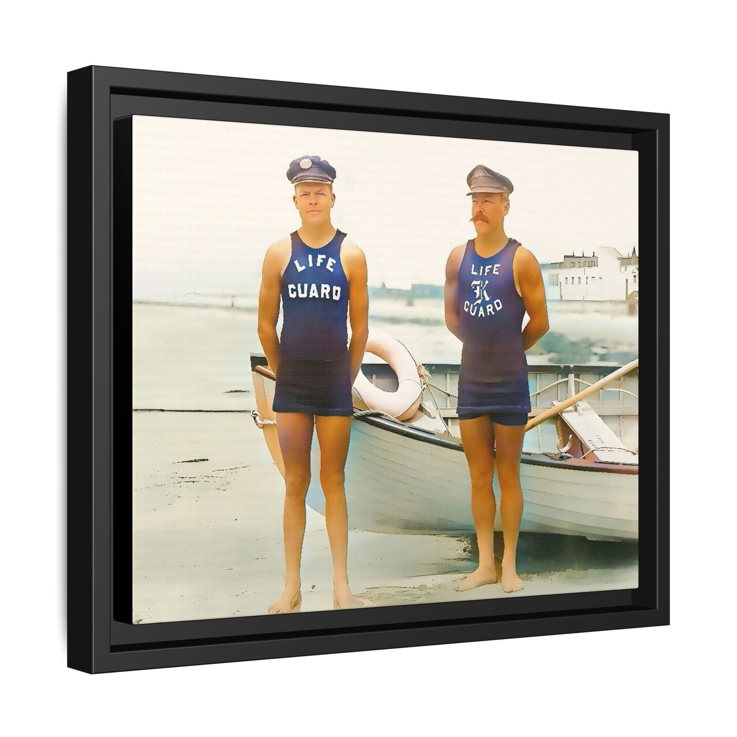 nager 016 | Framed Vintage Photo - Matte Canvas