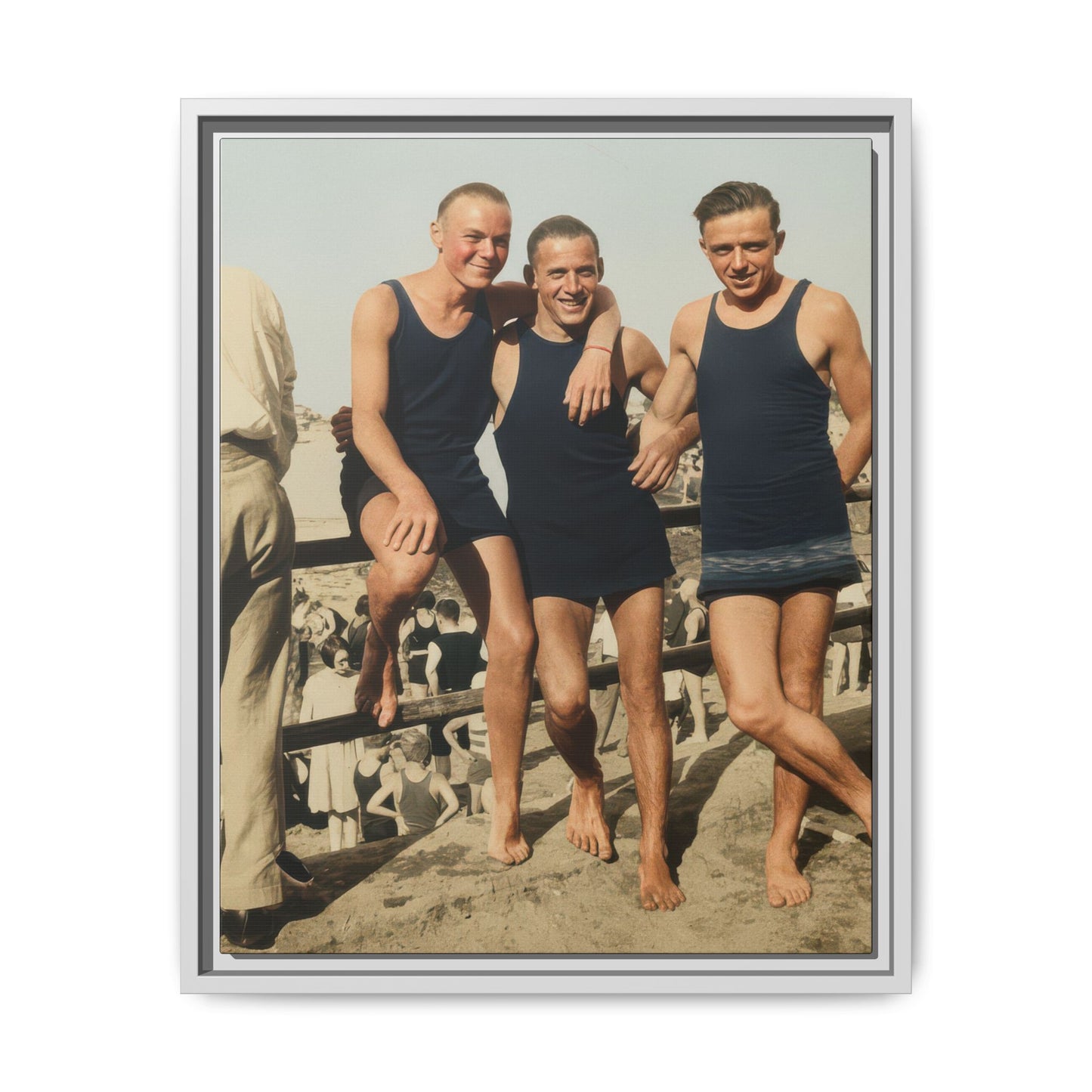 nager 044 | Framed Vintage Photo - Matte Canvas