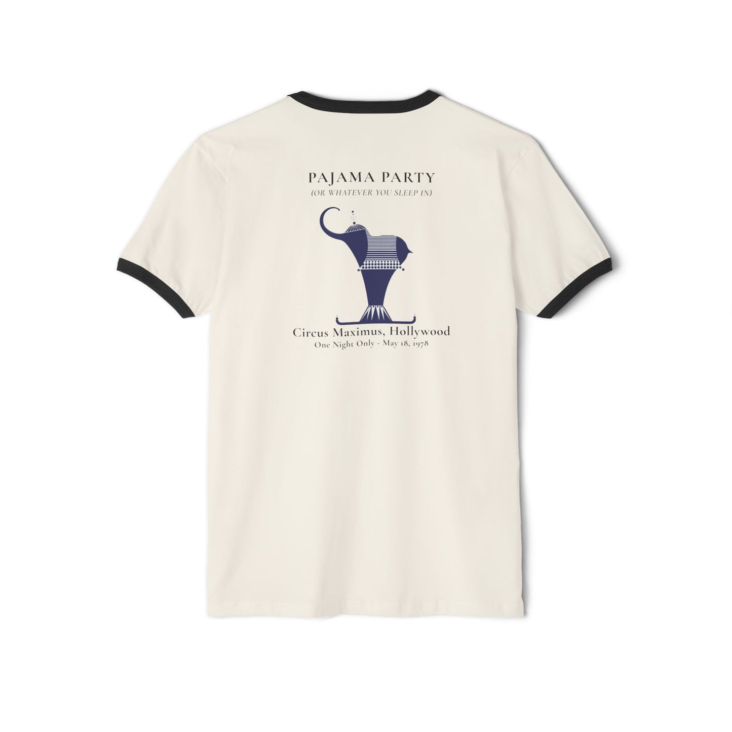 Circus Maximus: After Hours – Pajama Party Tee (1978) |  Ringer T-Shirt