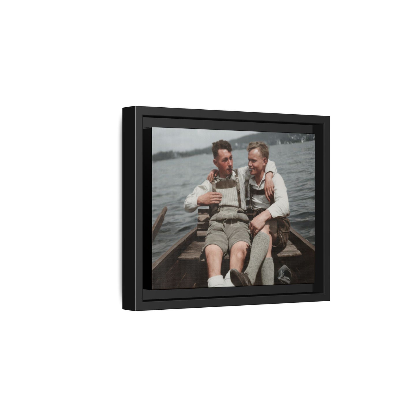 paire 116 | Framed Vintage Photo - Matte Canvas