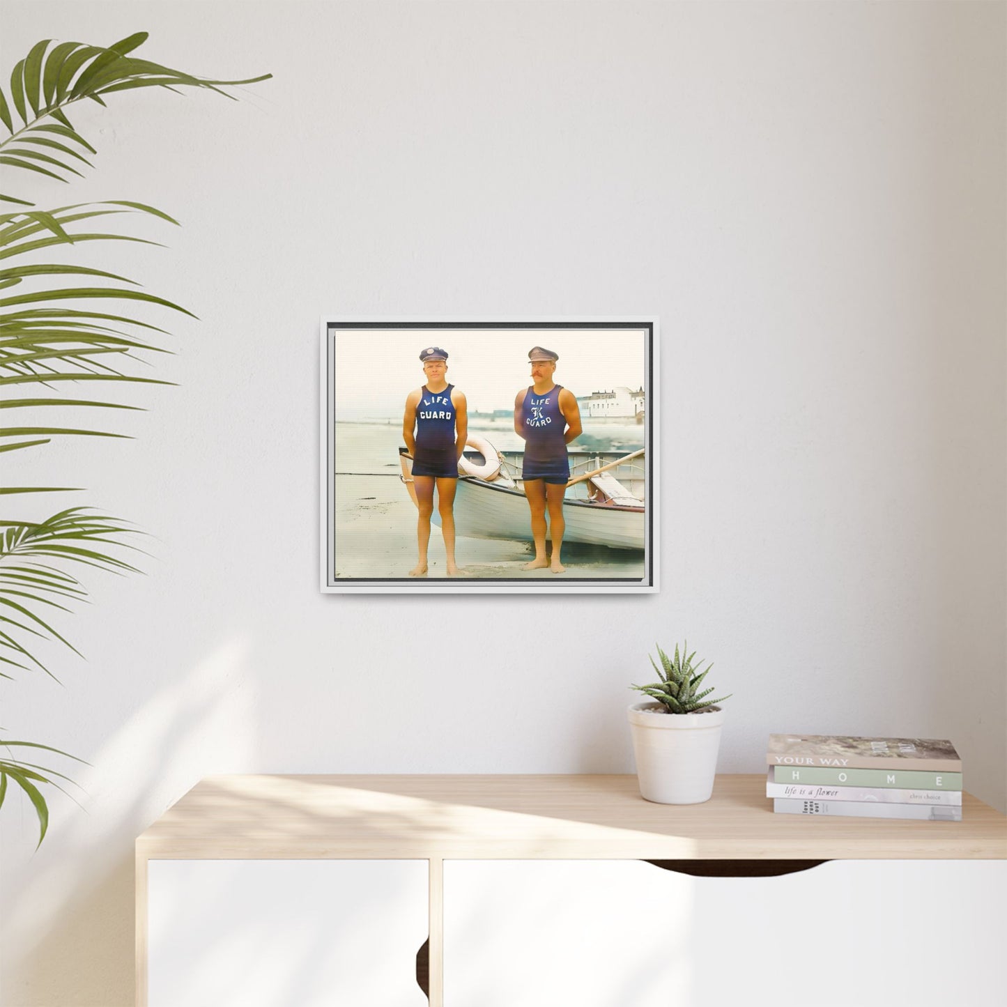 nager 016 | Framed Vintage Photo - Matte Canvas